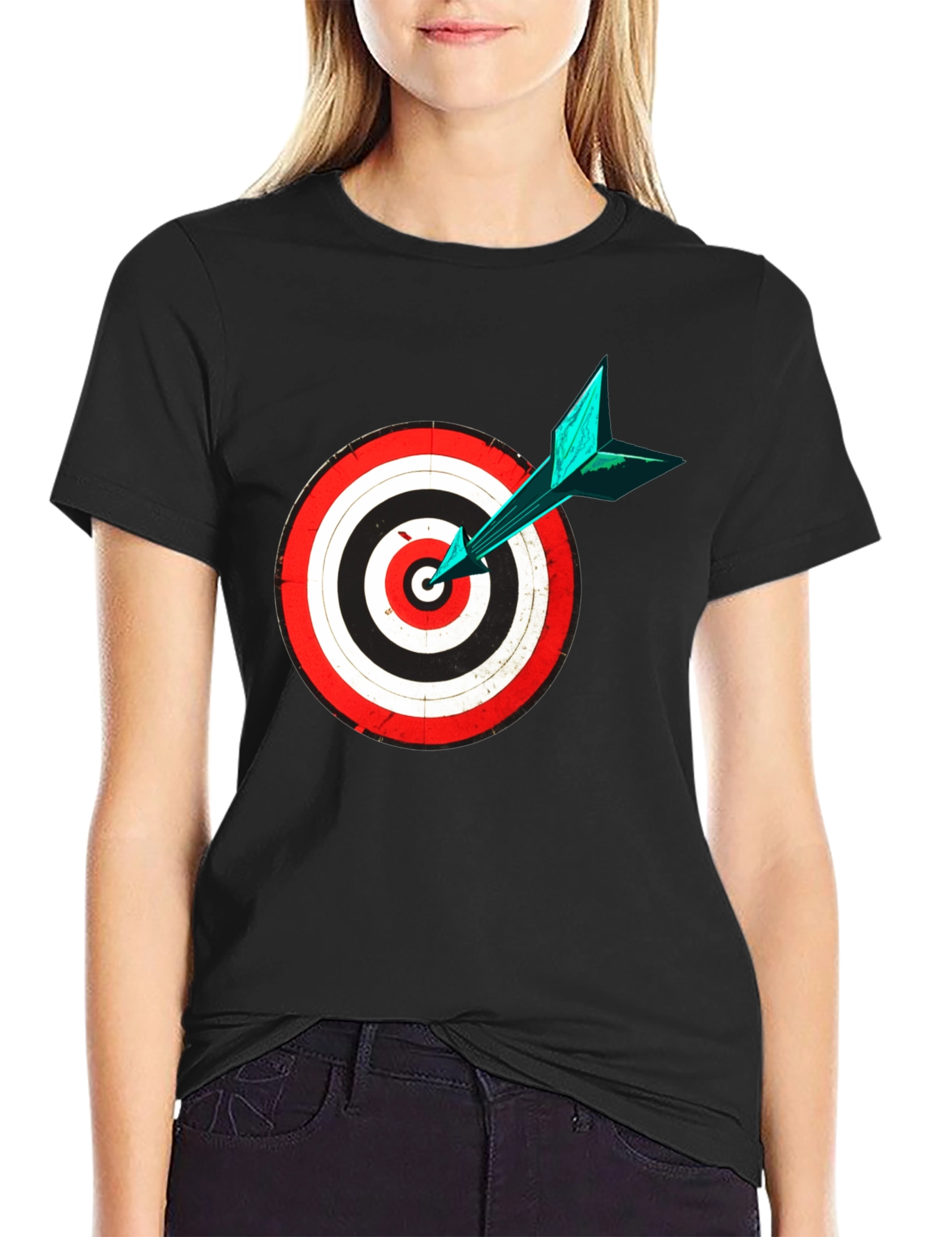 Target T-Shirt - Bullseye Arrow Design