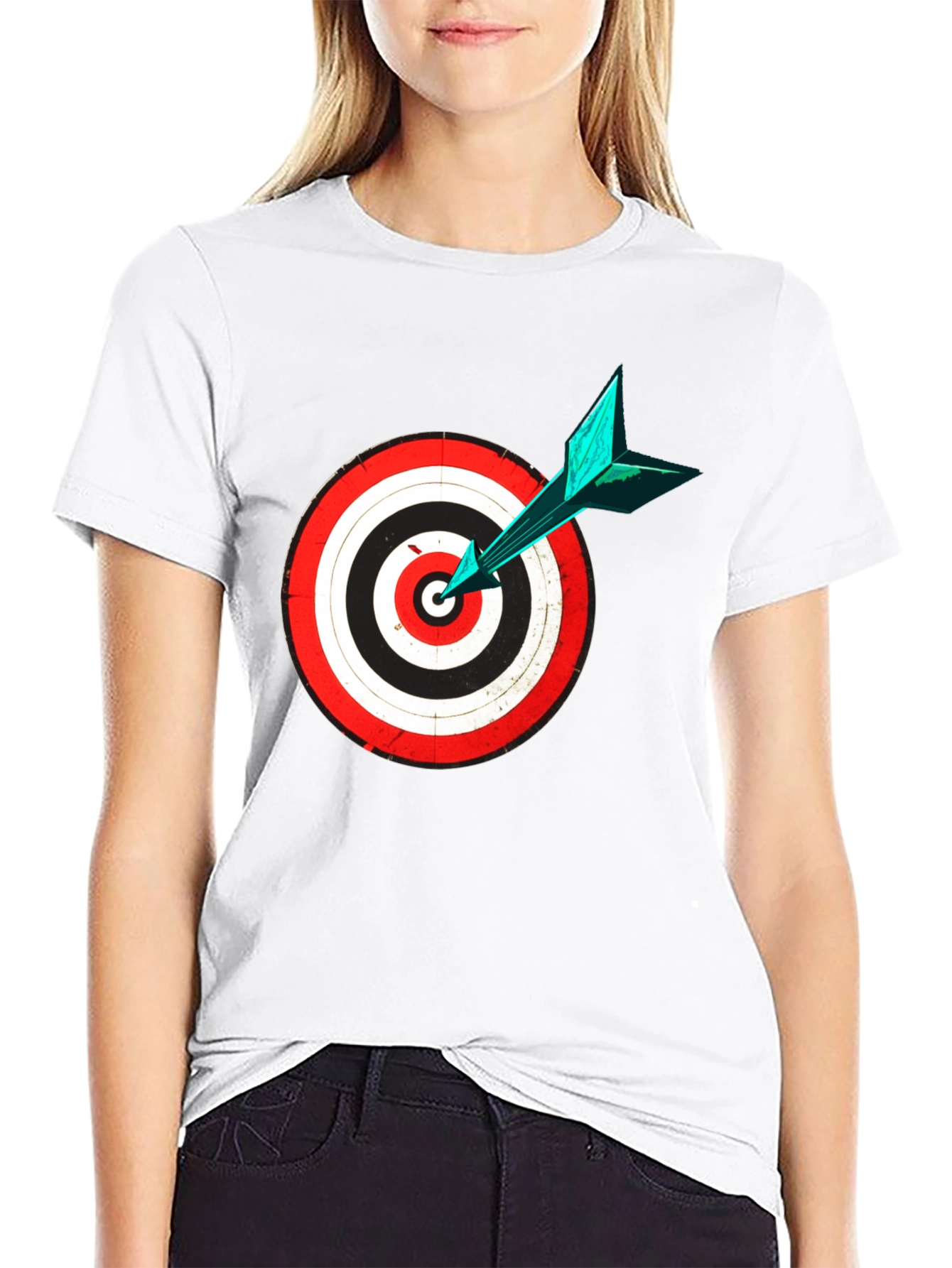 Target T-Shirt - Bullseye Arrow Design