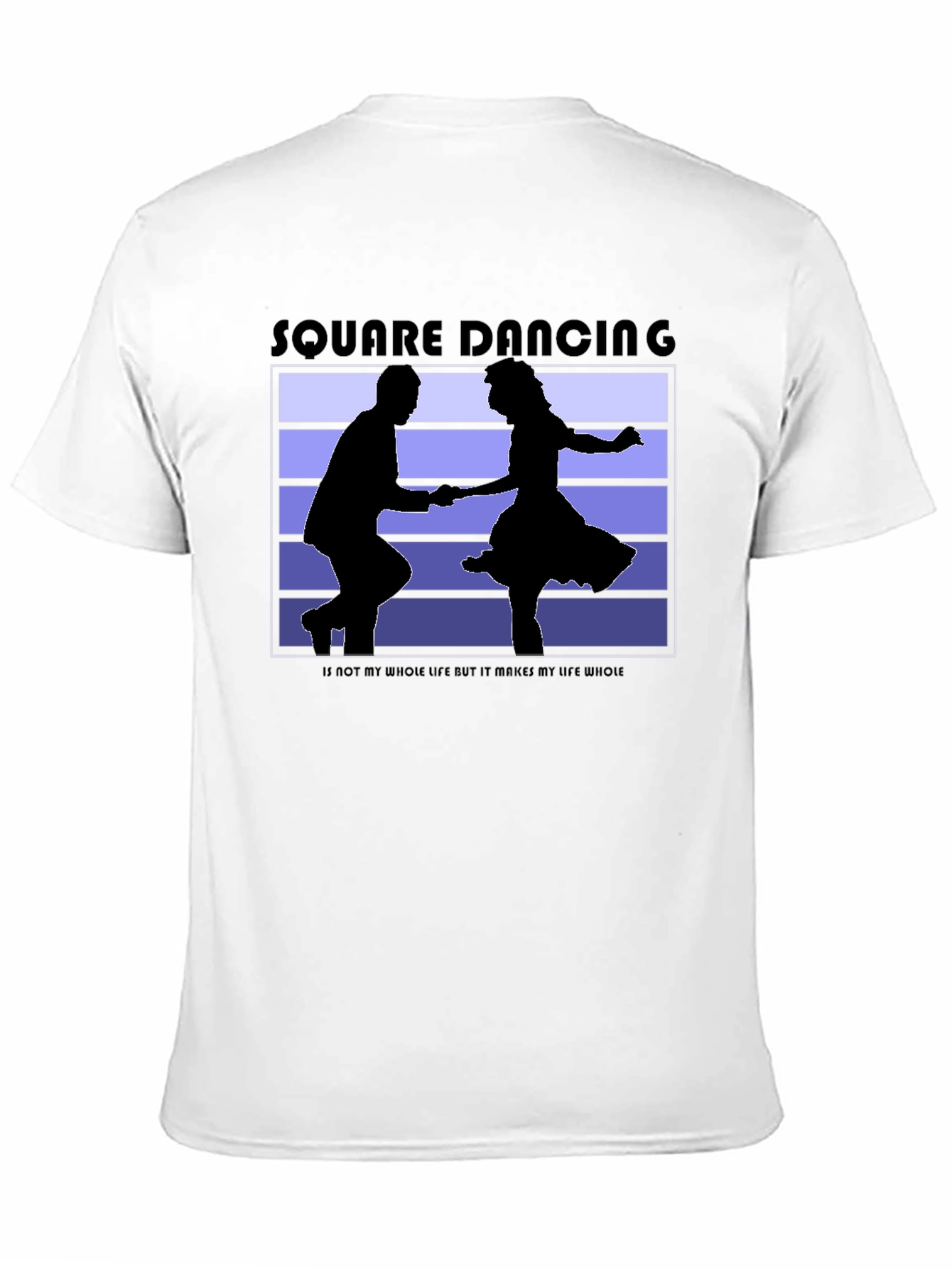 Square Dancing Graphic Tee - Black