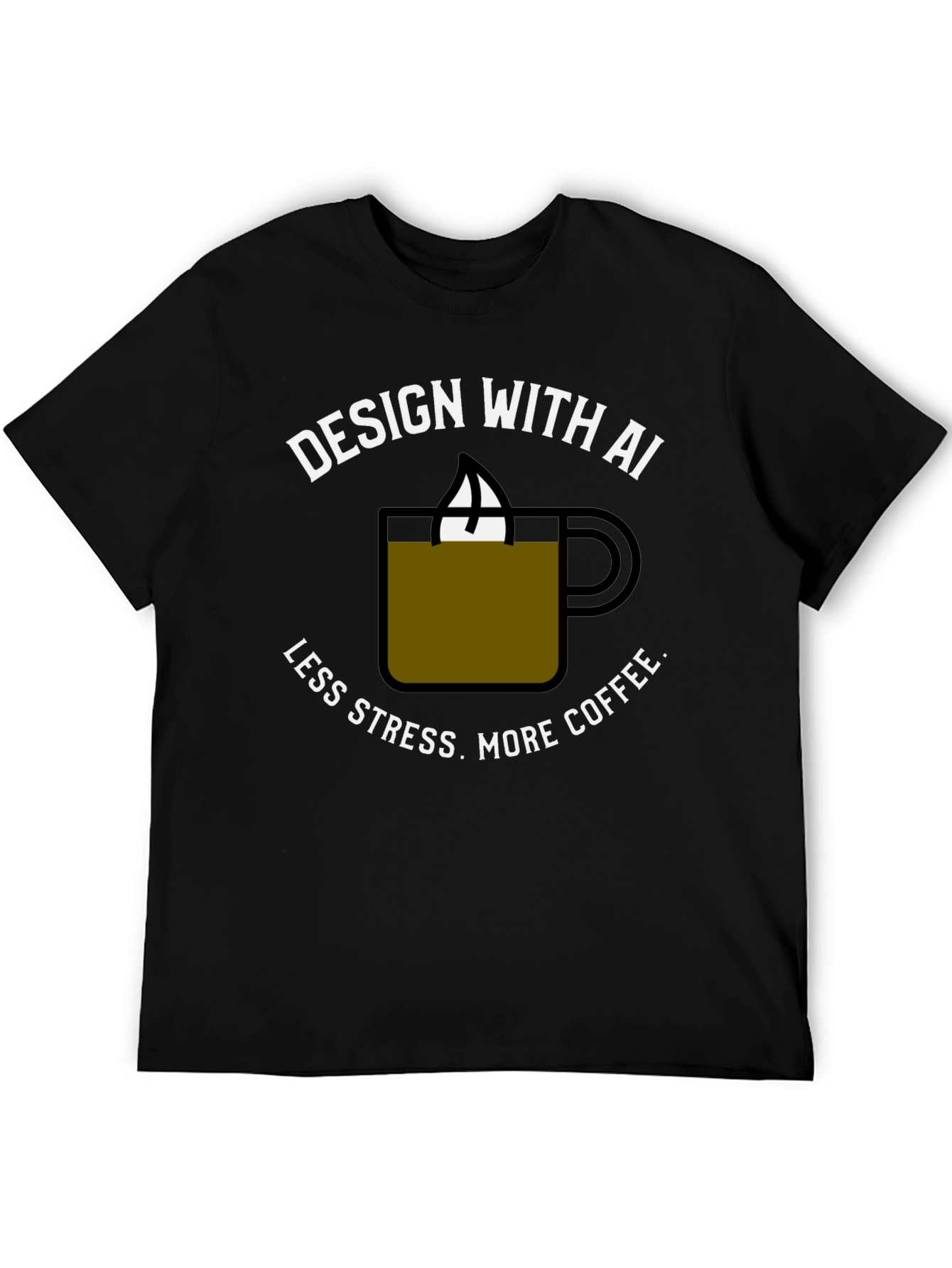 Design With AI Coffee T-Shirt