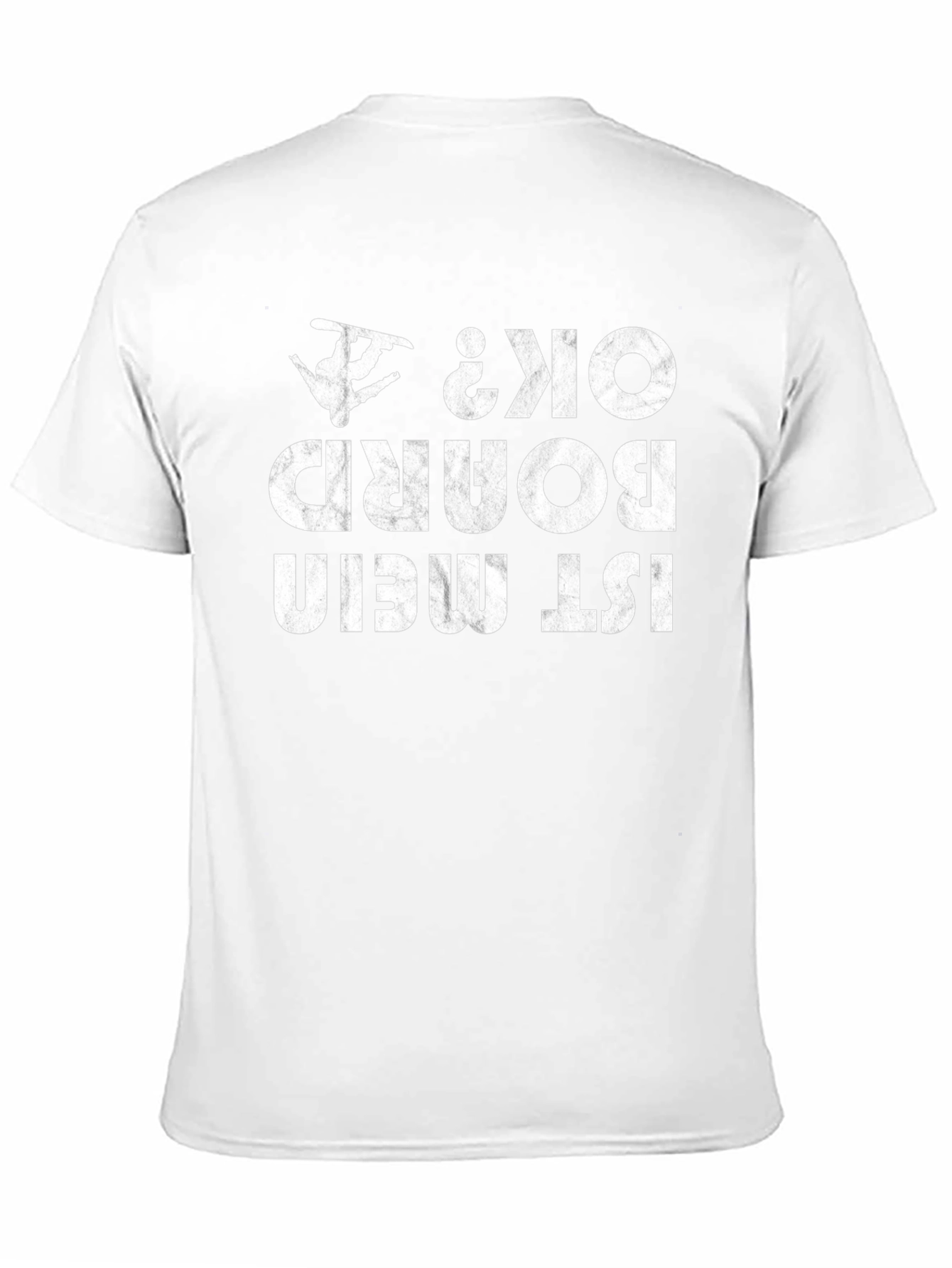 Funny Snowboarding T-Shirt - Ist Mein Board Ok?