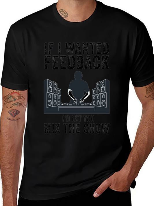 DJ Mix the Show Graphic Tee - Music Lover T-Shirt
