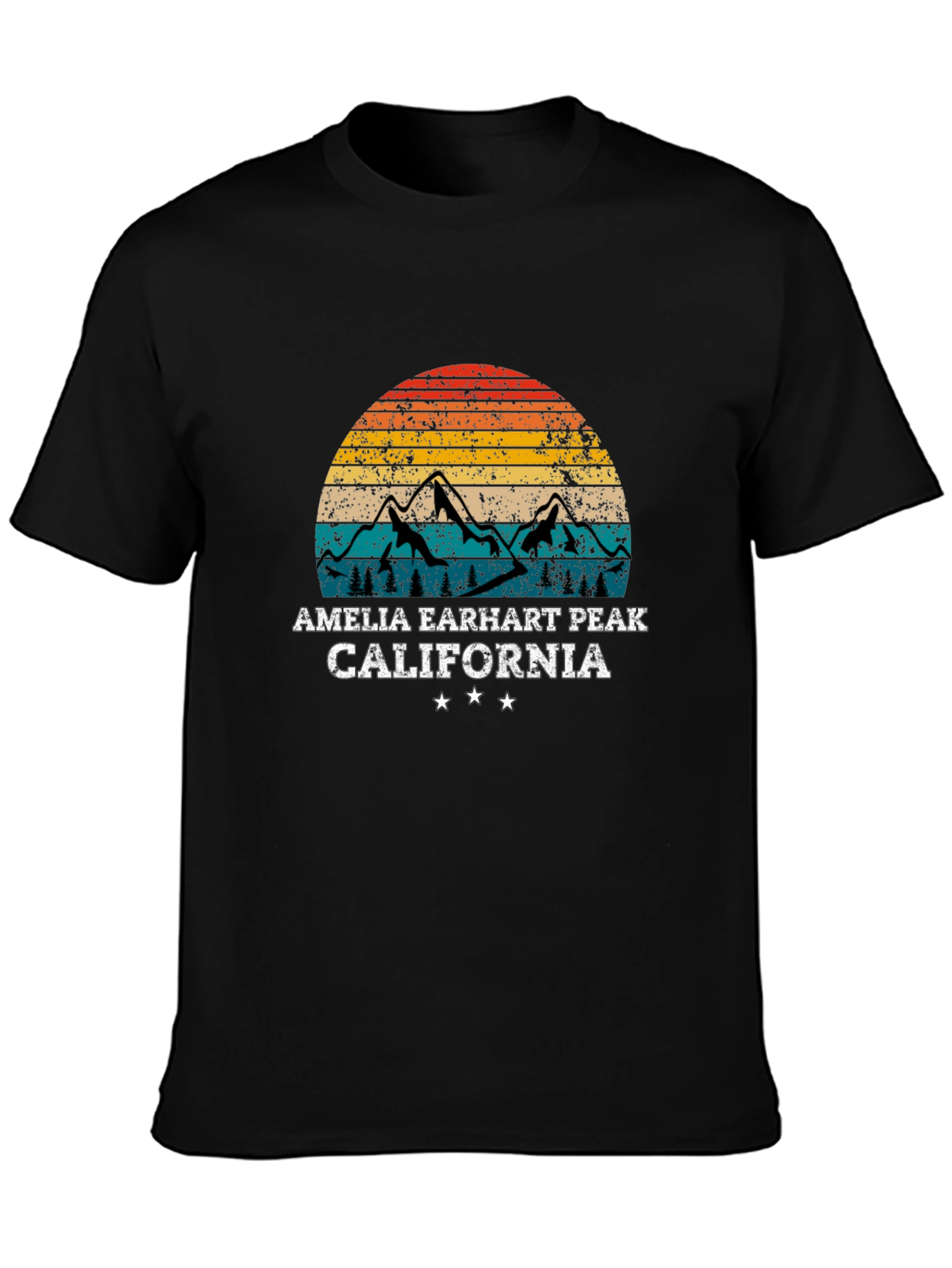 Amelia Earhart Peak California Graphic Tee