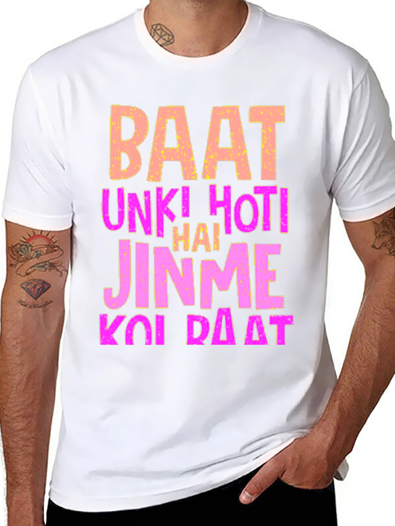 Statement T-Shirt - Baat Unki Hoti Hai