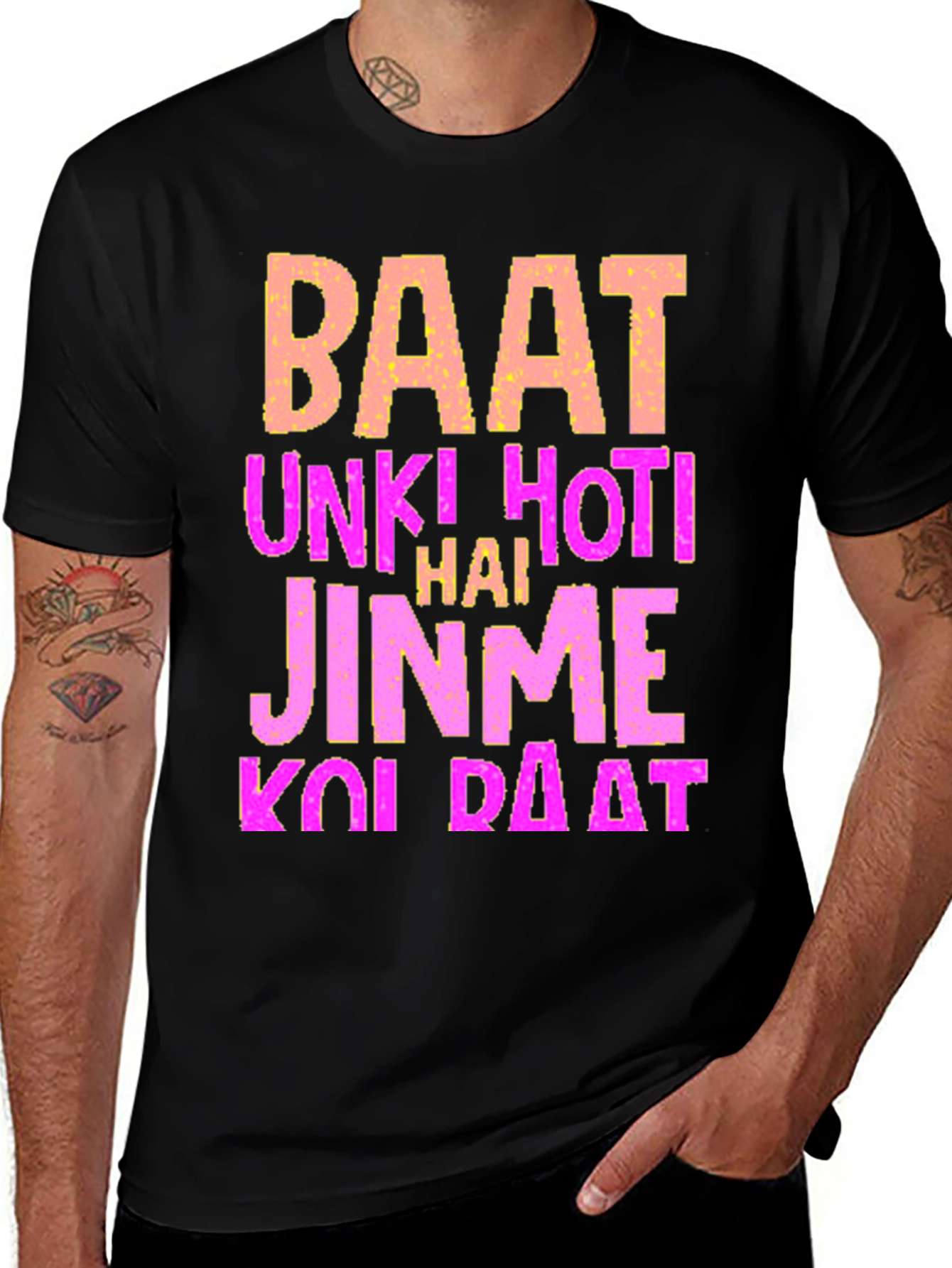 Statement T-Shirt - Baat Unki Hoti Hai