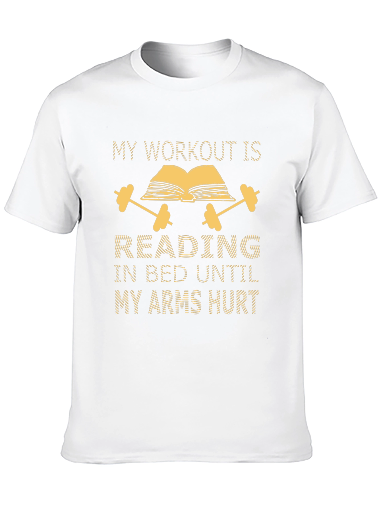 Funny Workout Reading T-Shirt