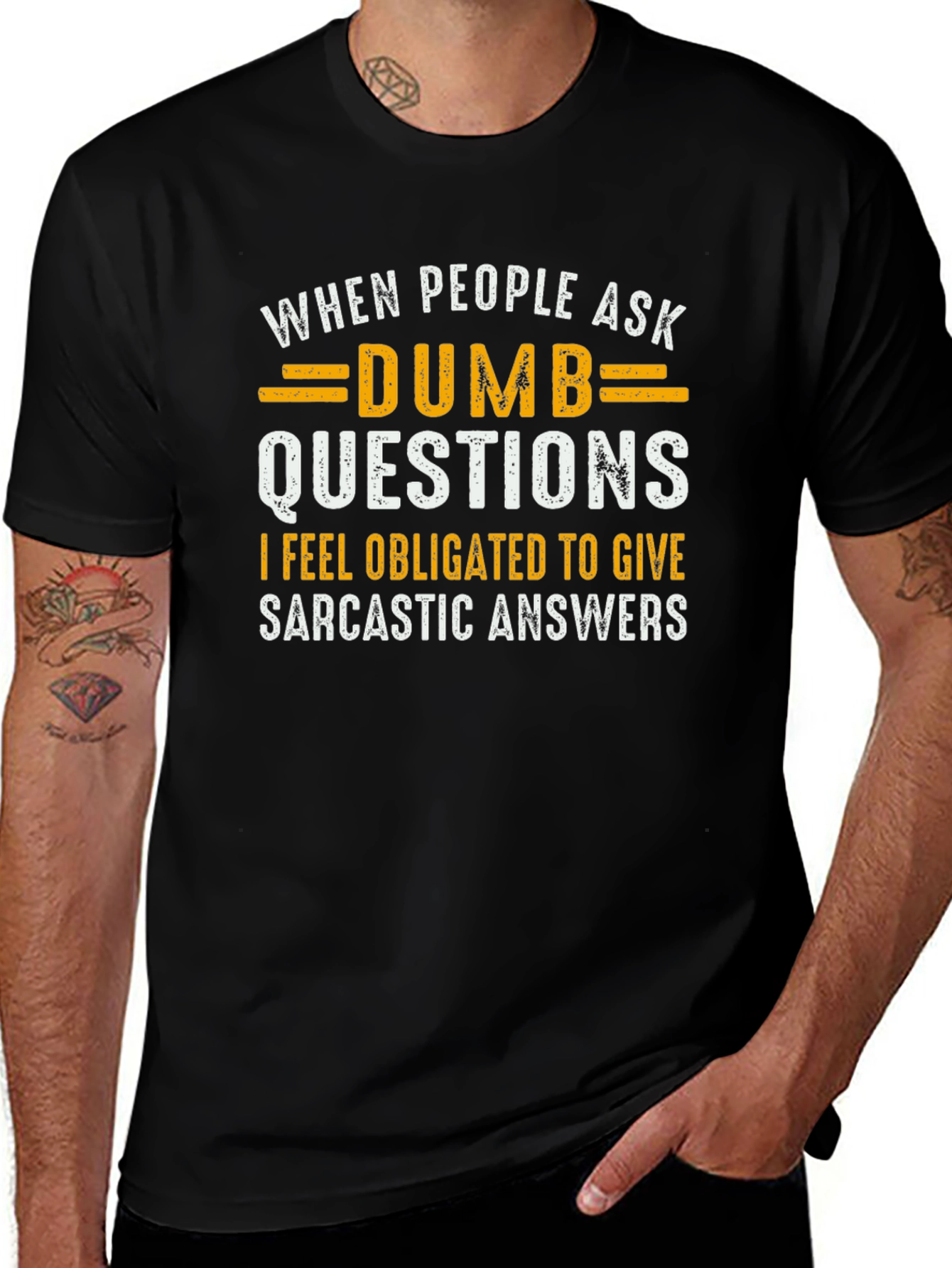 Sarcastic Answer T-Shirt - Humor Tee