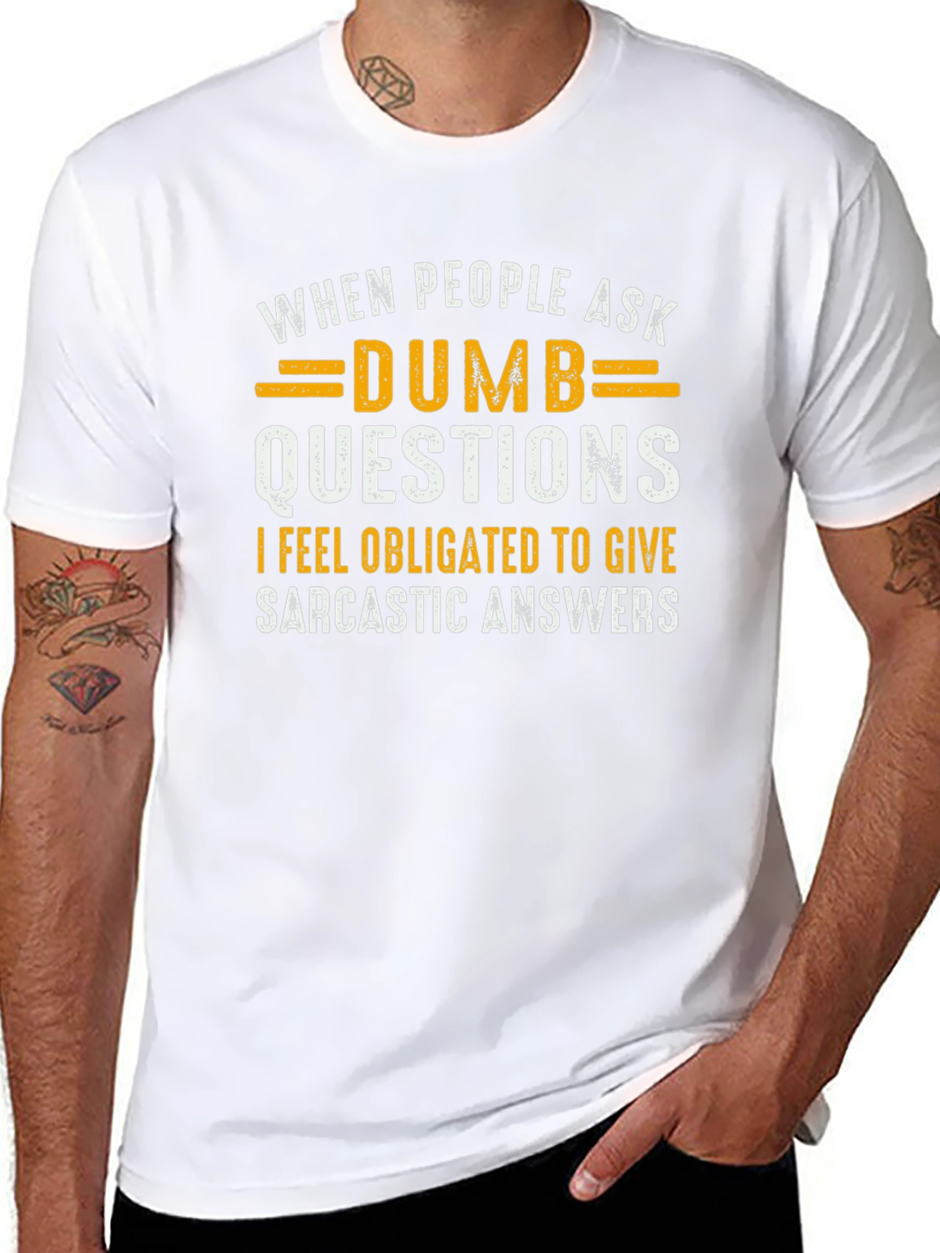 Sarcastic Answer T-Shirt - Humor Tee