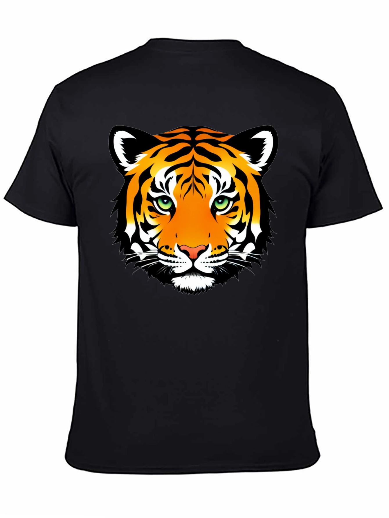 Tiger Graphic Tee - Black
