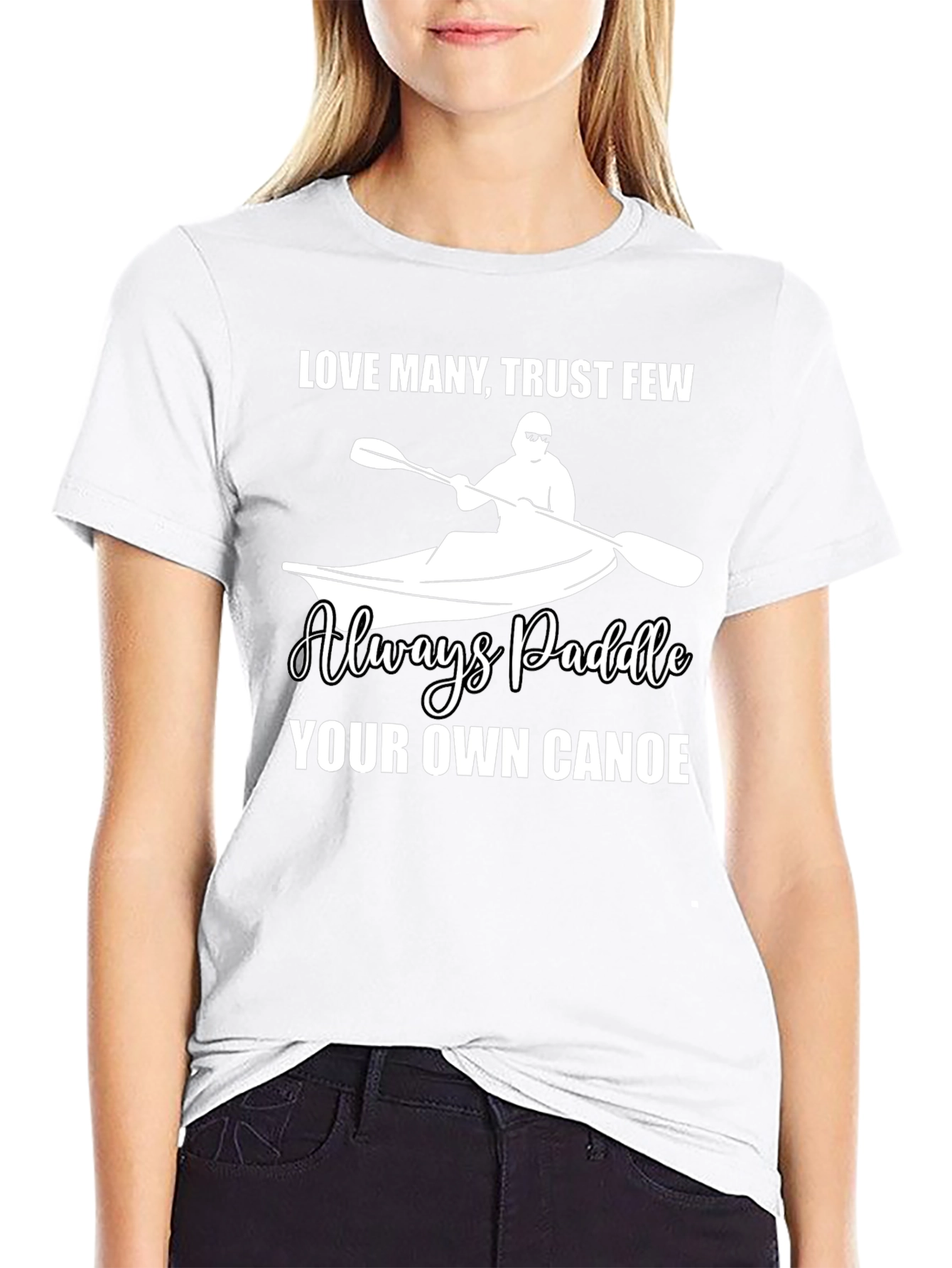 Paddle Your Own Canoe Graphic Tee