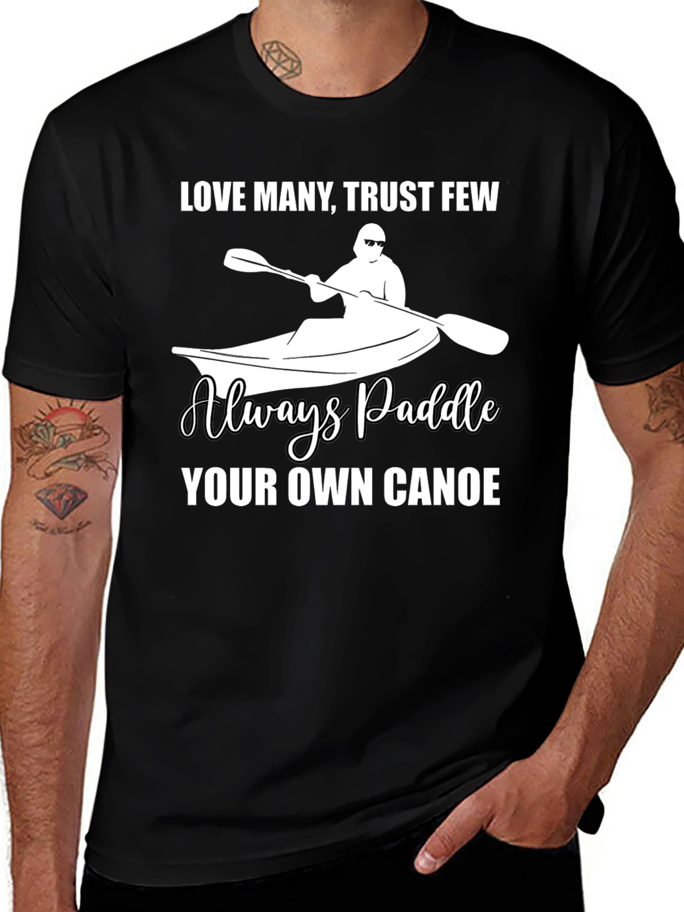 Paddle Your Own Canoe Graphic Tee