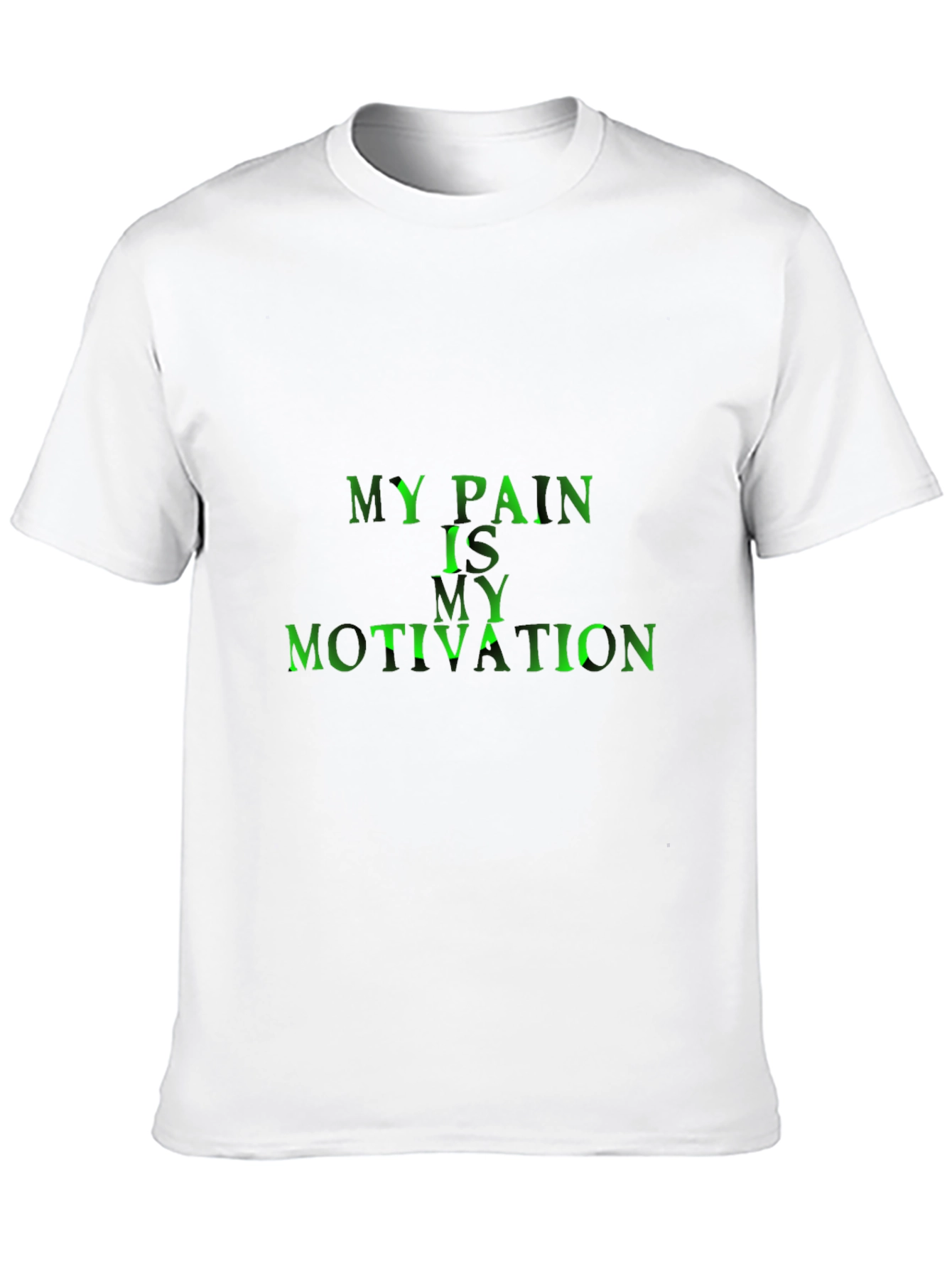 Motivational Gym T-Shirt - My Pain Is My Motivation