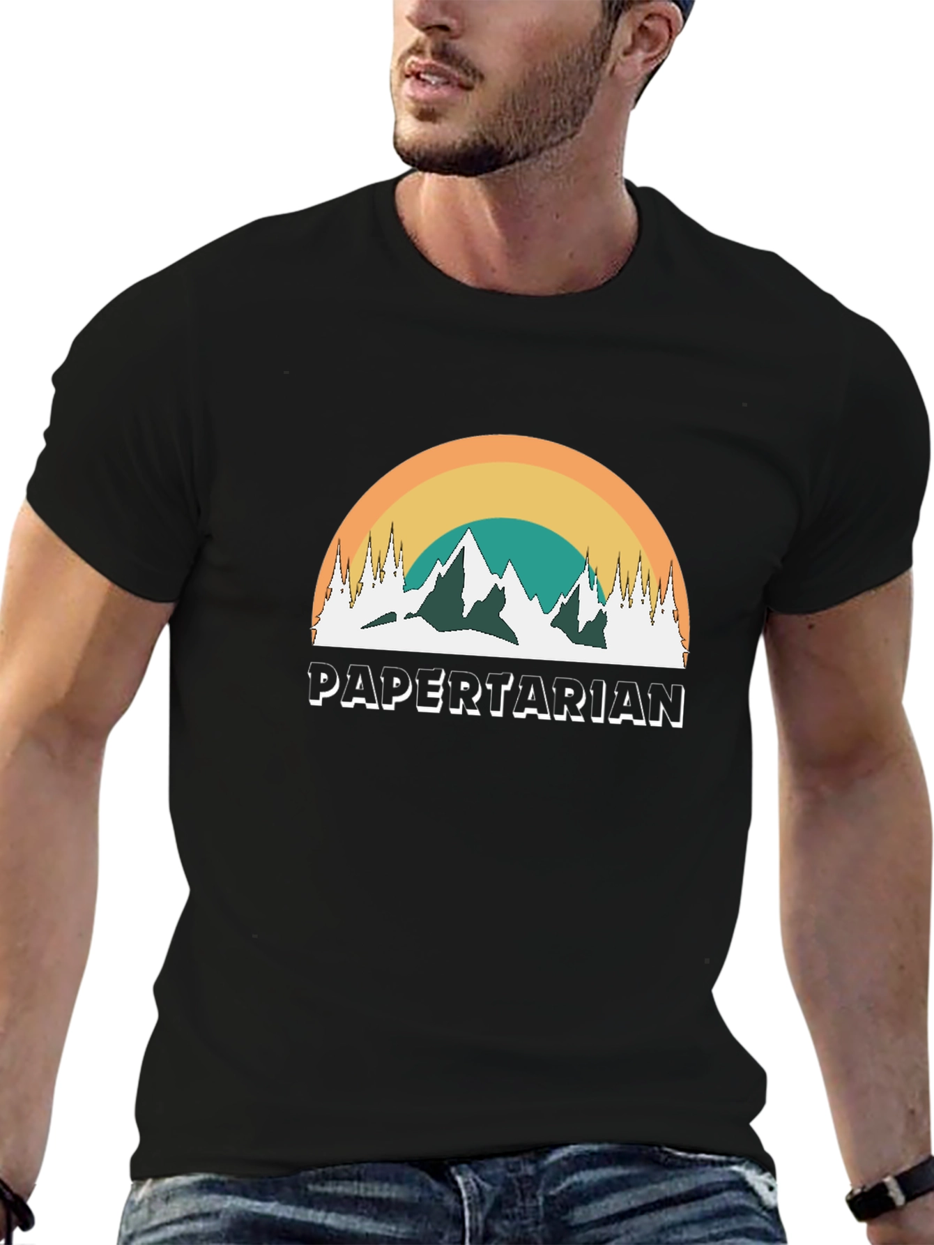 Papertarian Mountain T-Shirt - Outdoor Adventure