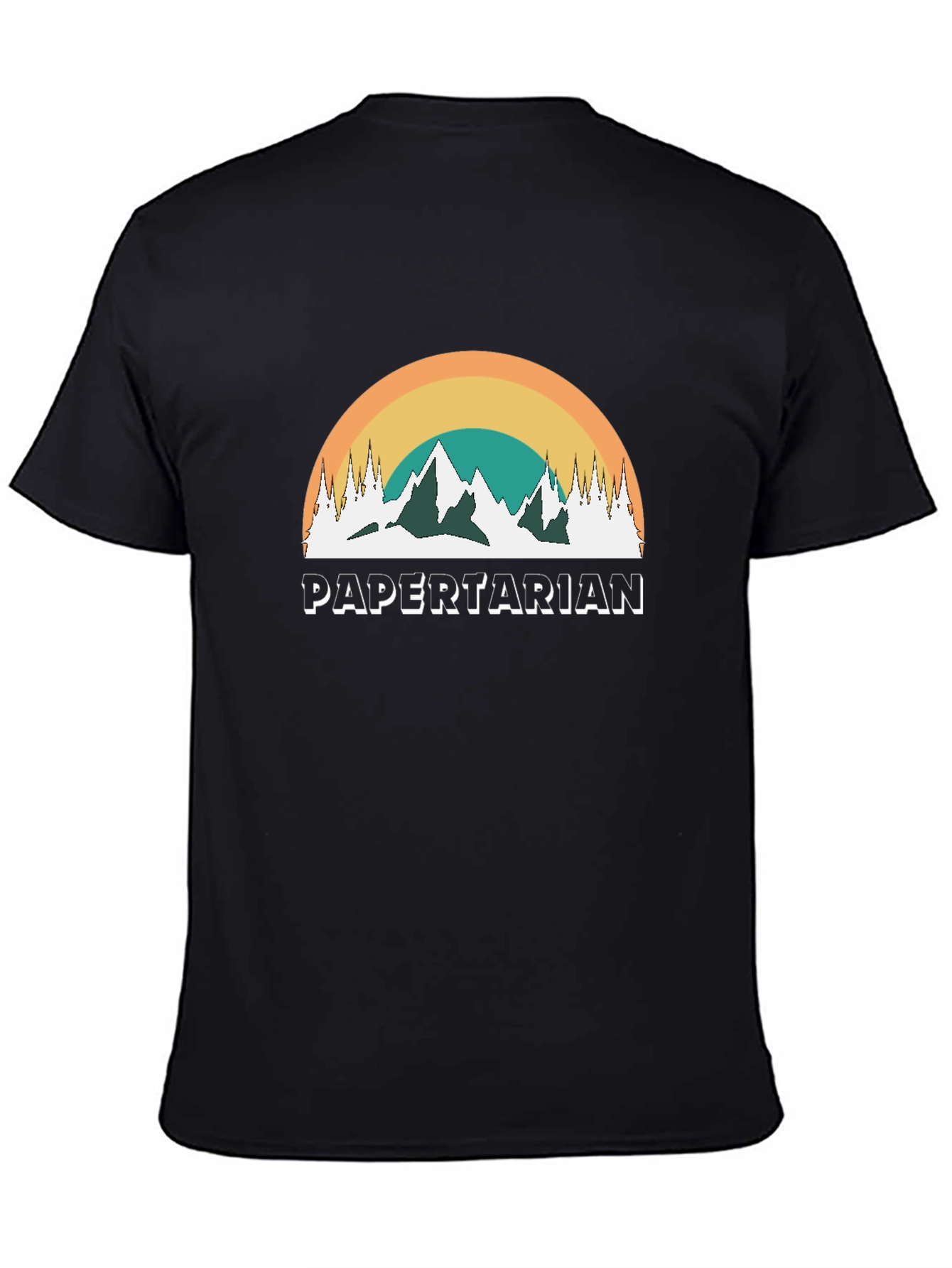 Papertarian Mountain T-Shirt - Outdoor Adventure