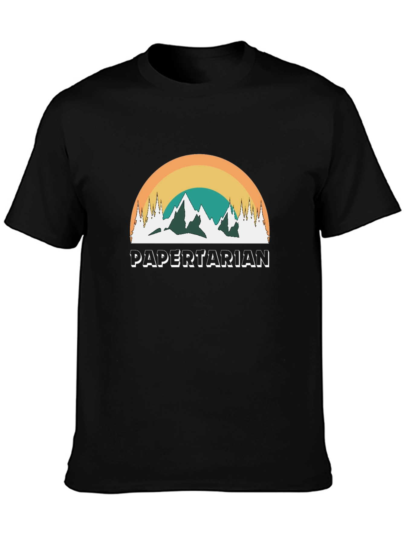 Papertarian Mountain T-Shirt - Outdoor Adventure