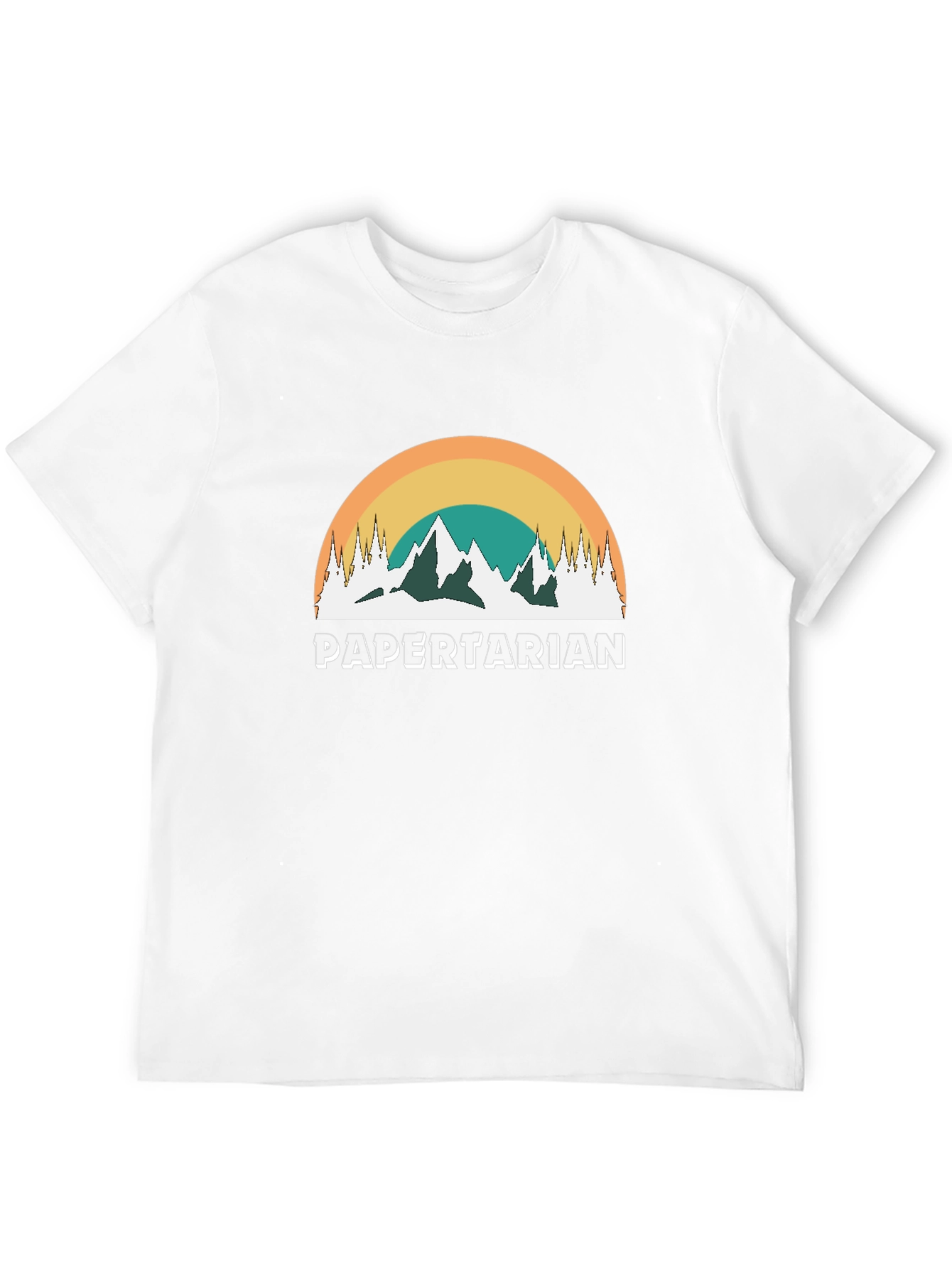Papertarian Mountain T-Shirt - Outdoor Adventure
