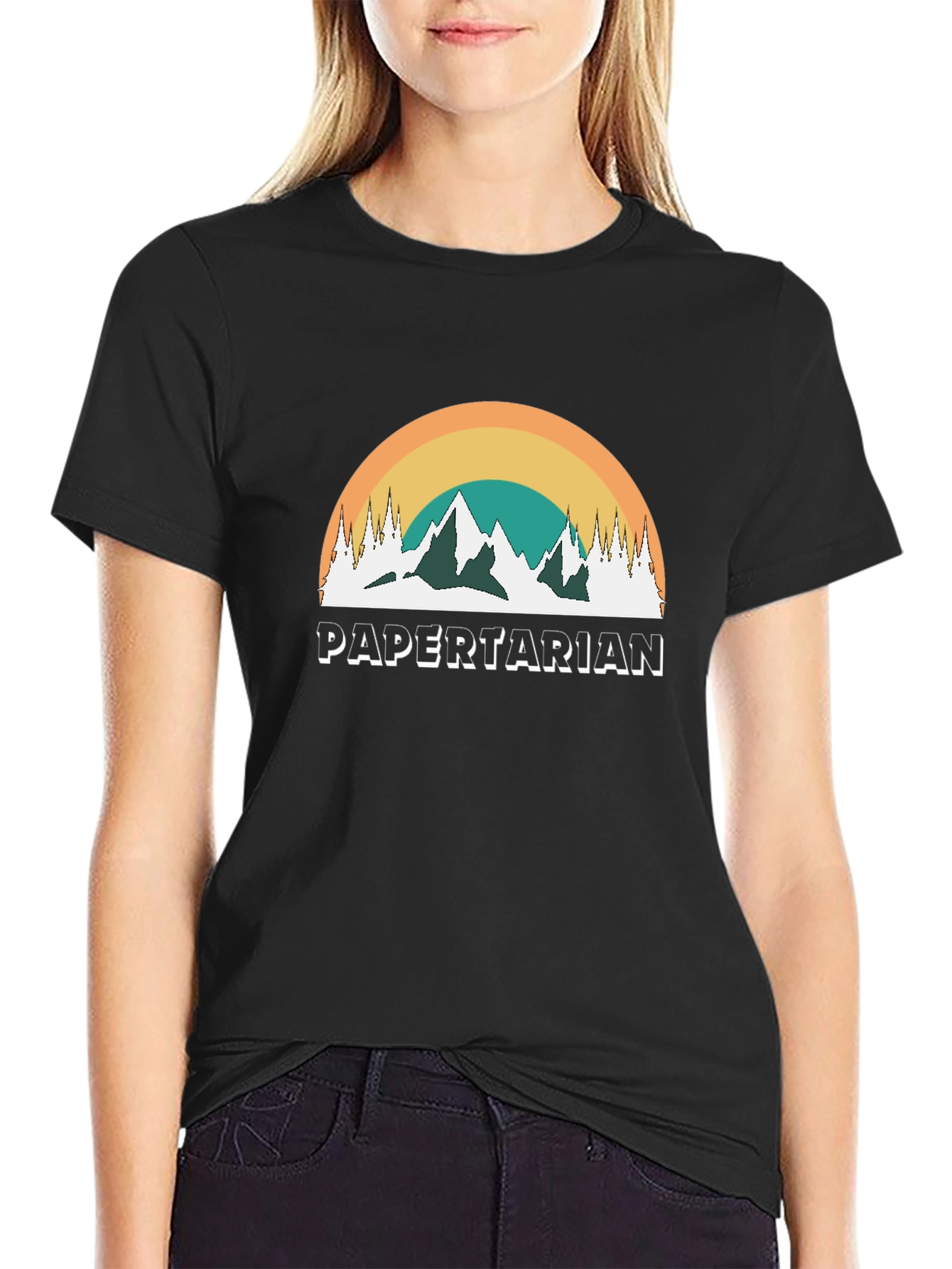 Papertarian Mountain T-Shirt - Outdoor Adventure
