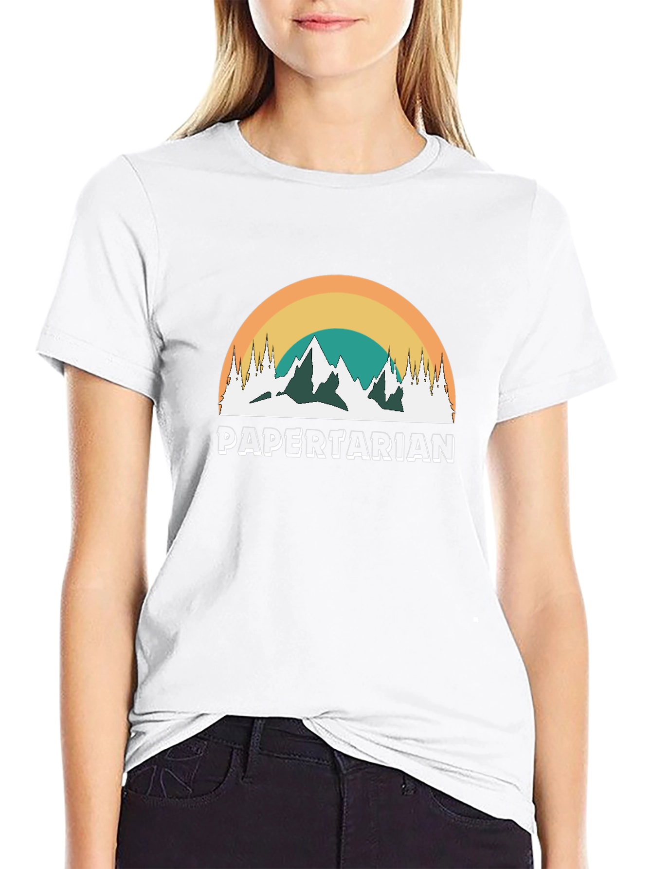 Papertarian Mountain T-Shirt - Outdoor Adventure