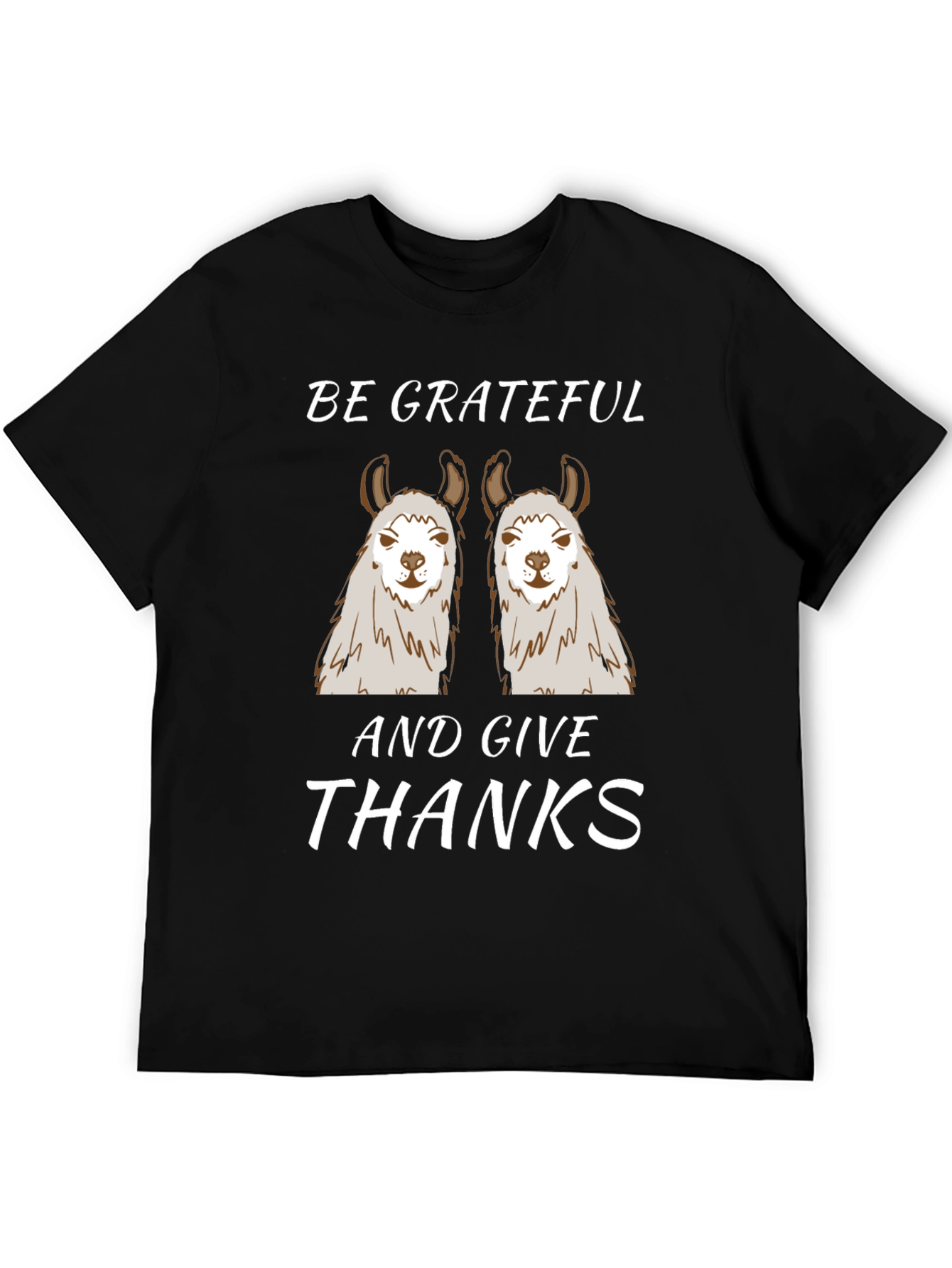 Be Grateful Llama Graphic Tee