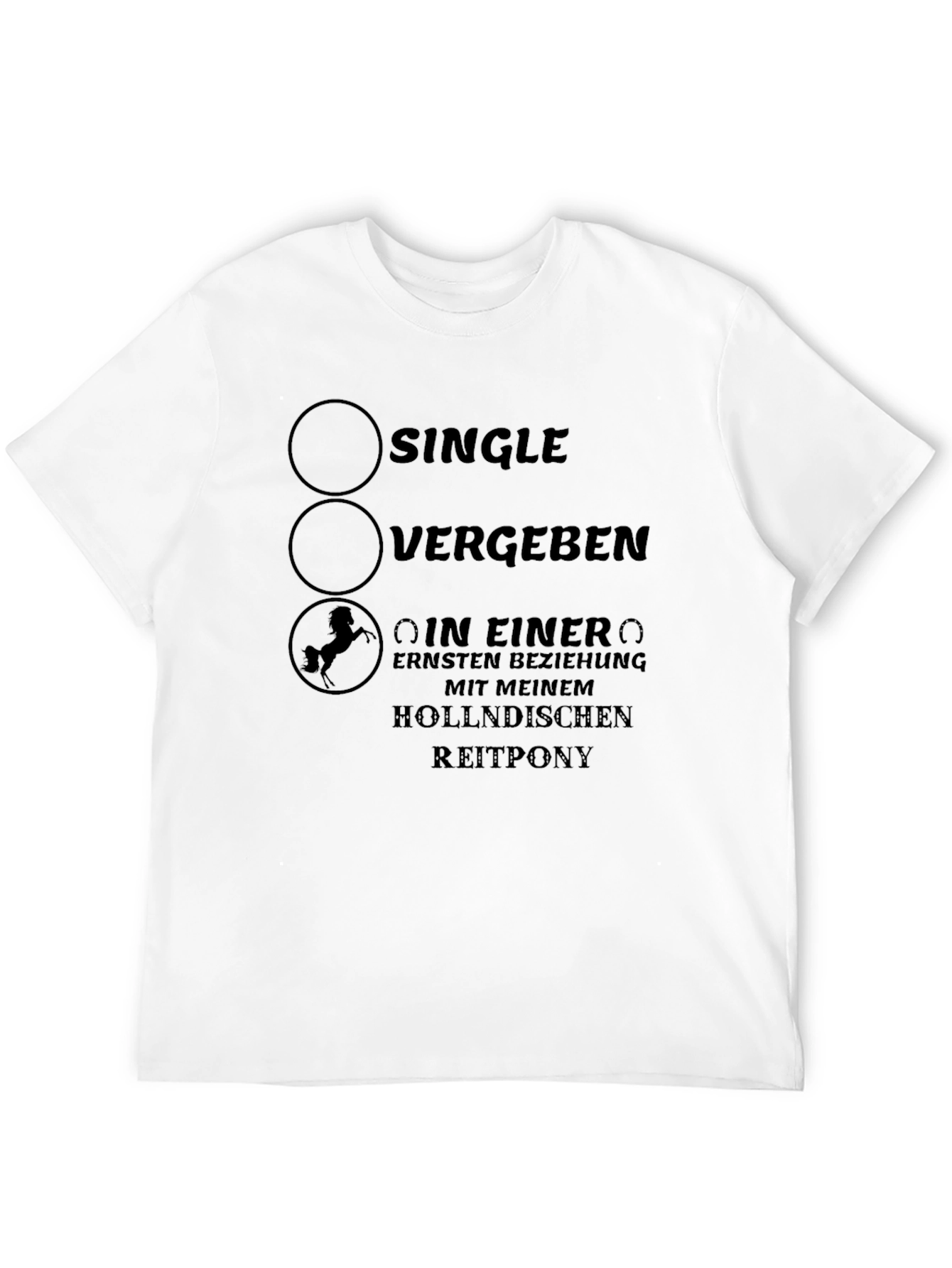 Single Vergeben Horse T-Shirt