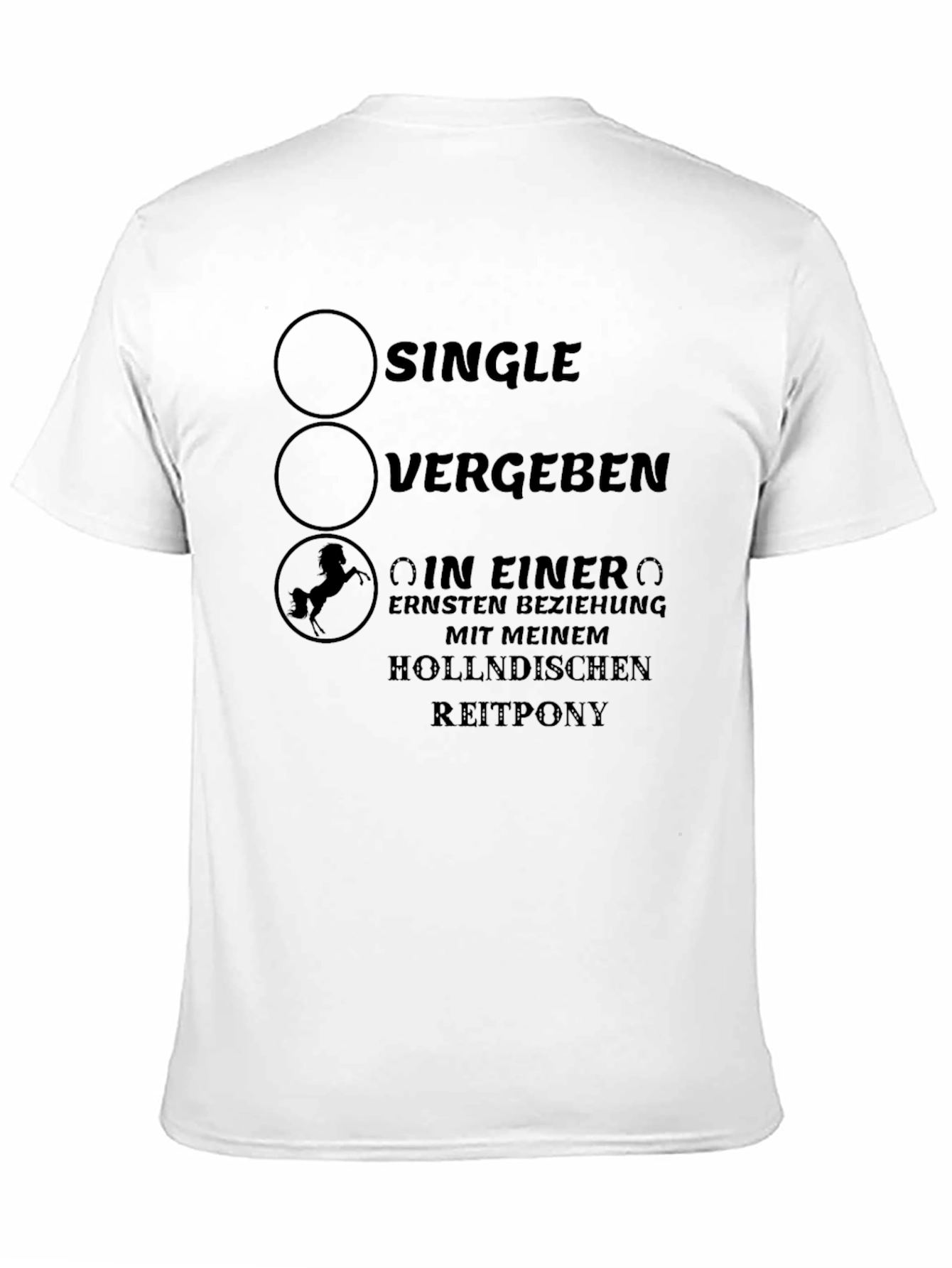 Single Vergeben Horse T-Shirt