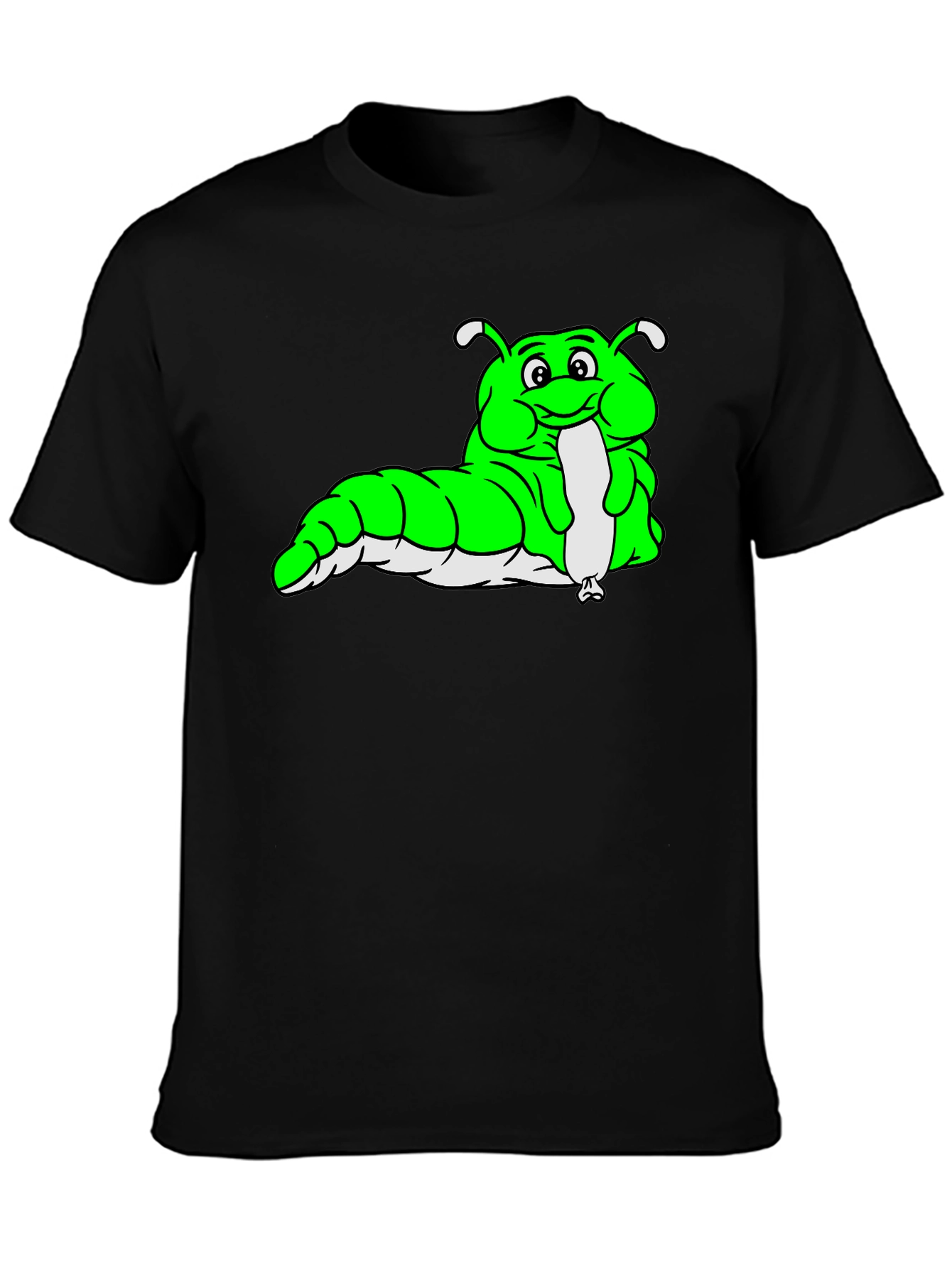 Cartoon Caterpillar Graphic Tee