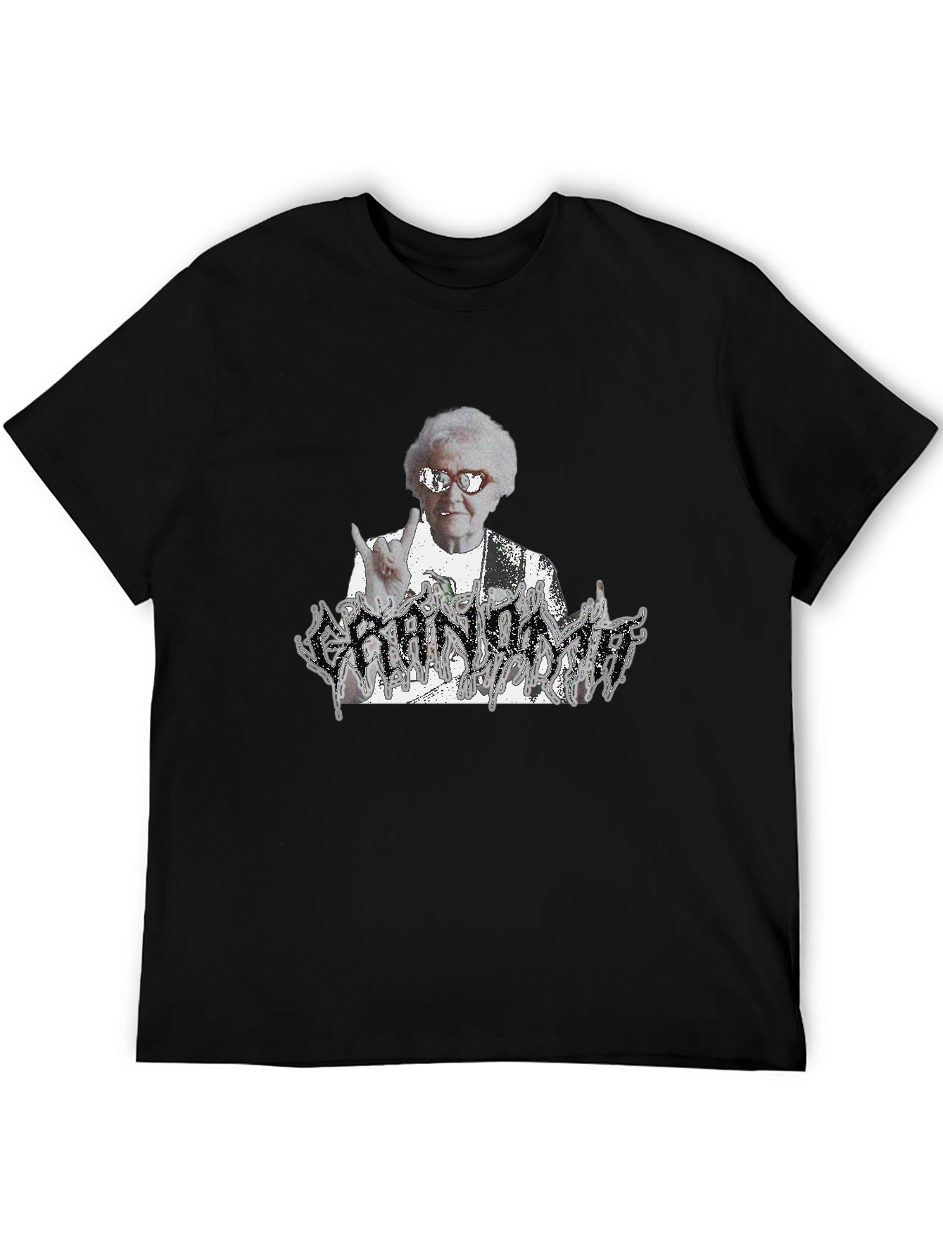 Grandma Rock T-Shirt: Unique Graphic Tee
