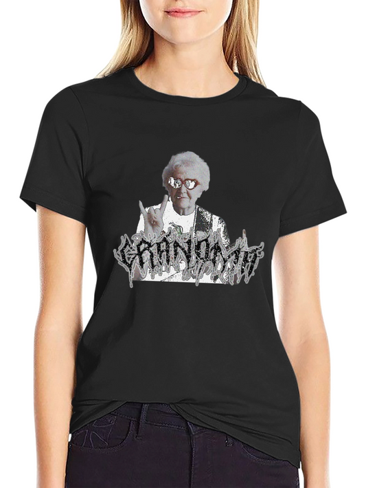 Grandma Rock T-Shirt: Unique Graphic Tee