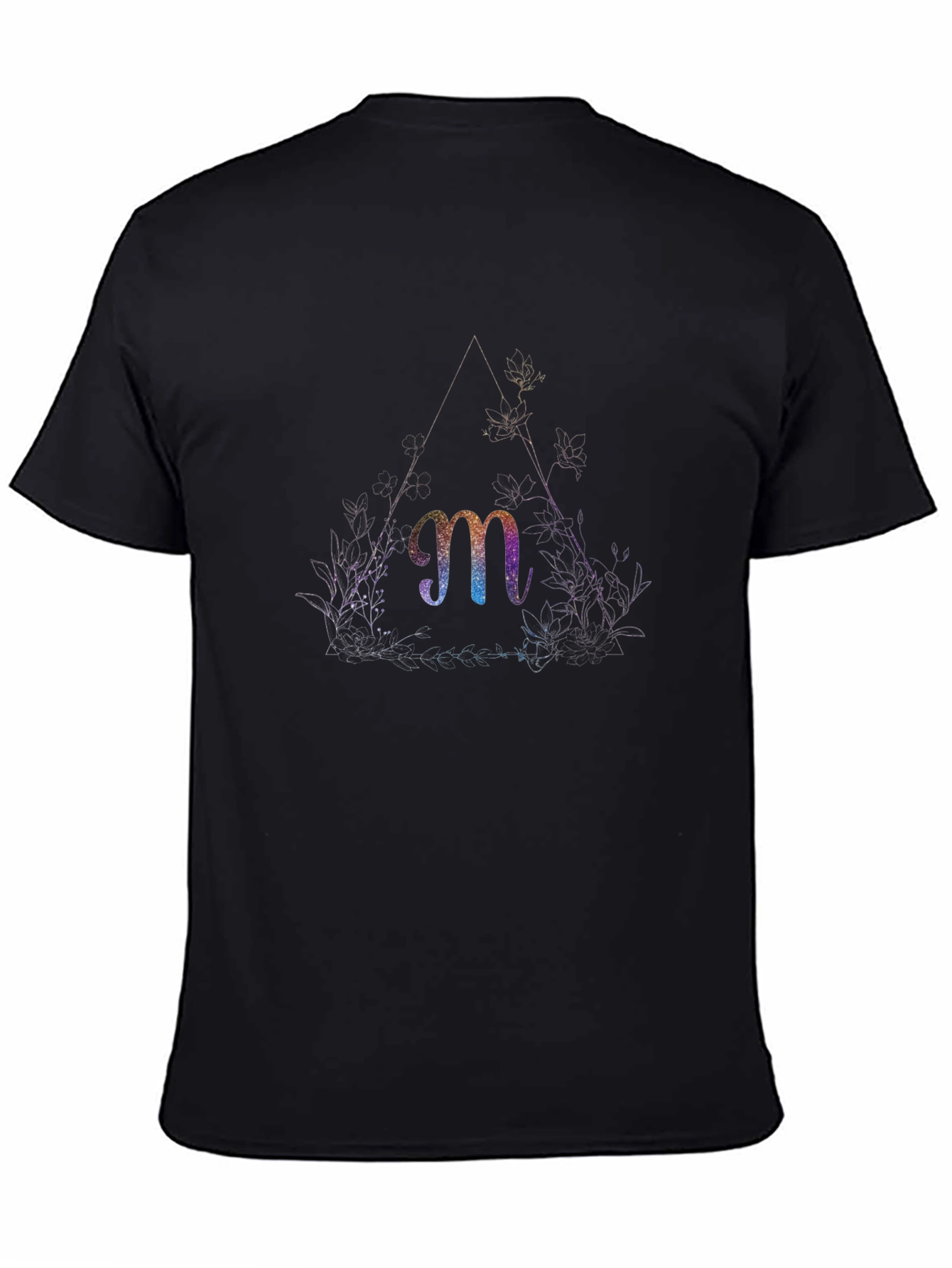 Letter m Graphic Tee - Unique Design