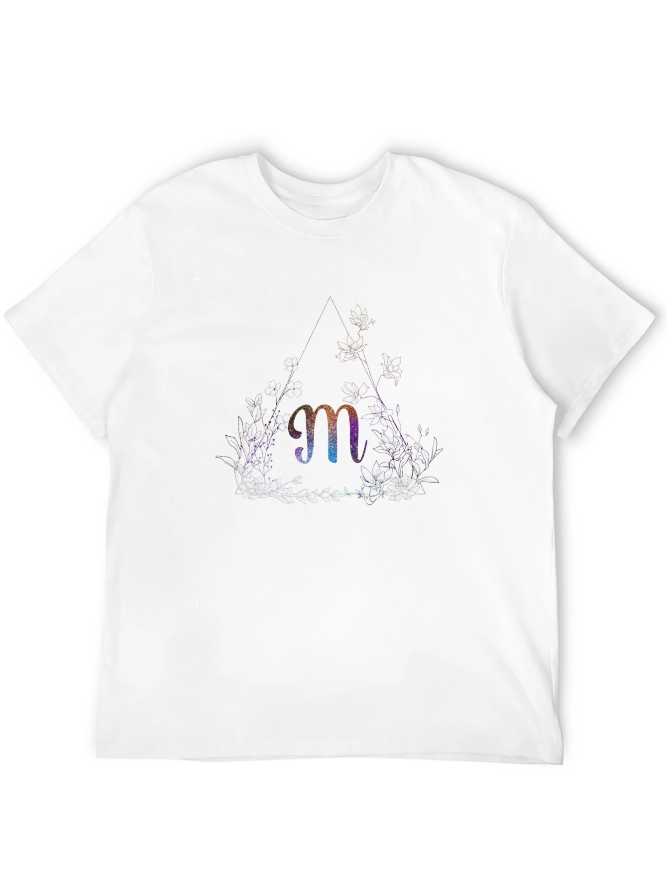Letter m Graphic Tee - Unique Design