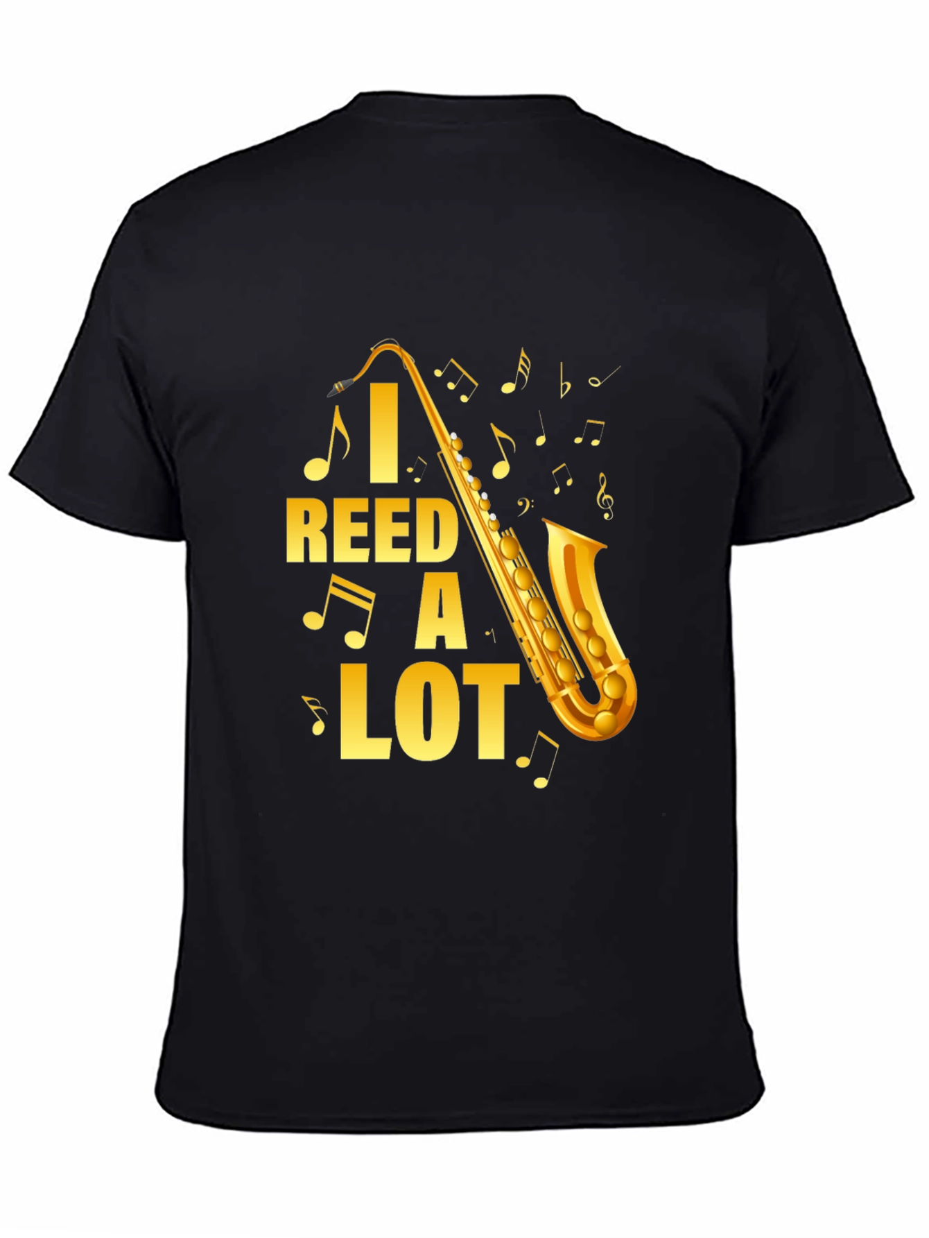 I Reed A Lot Saxophone Graphic T-Shirt