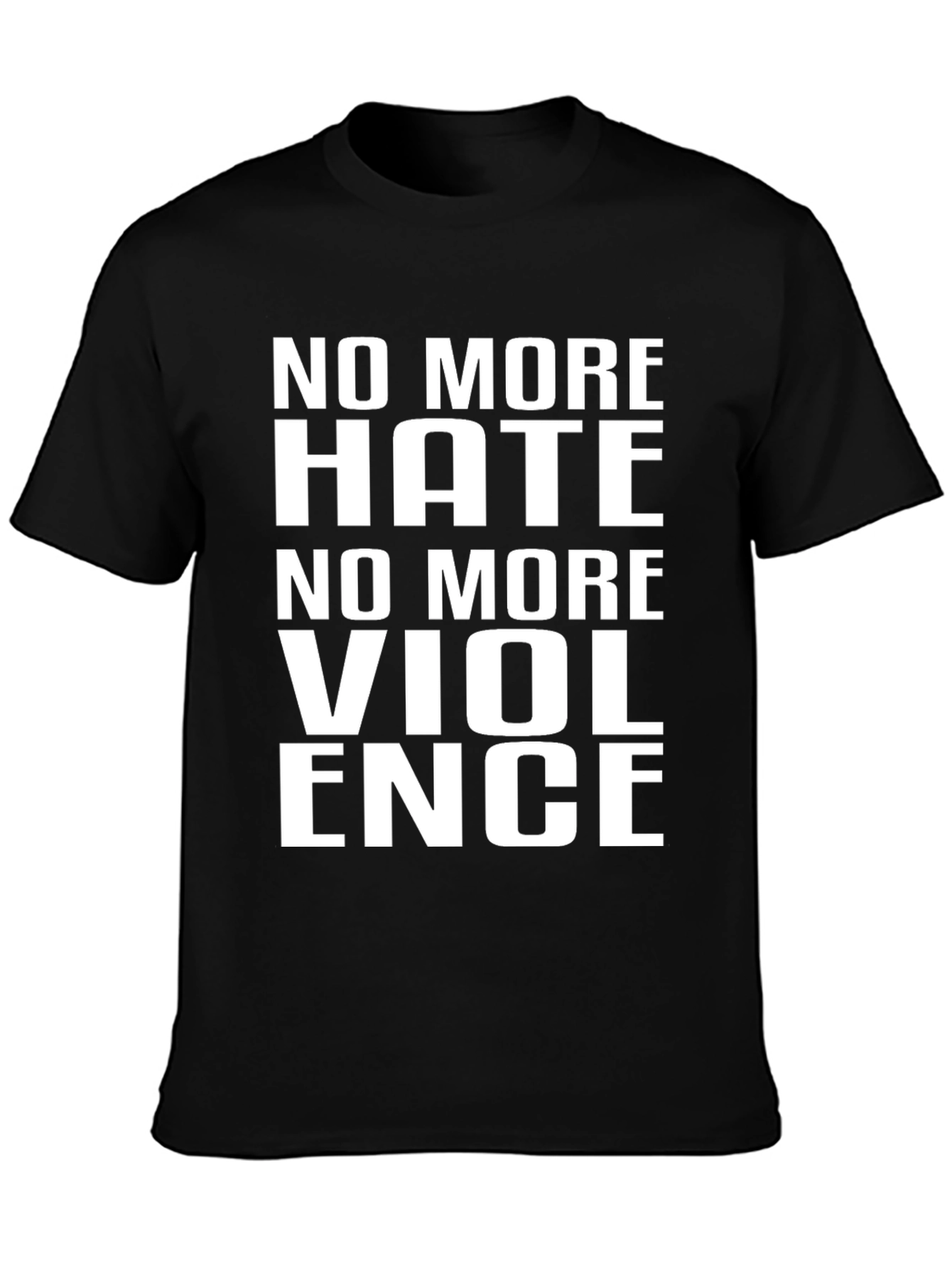 No More Hate No More Violence T-Shirt