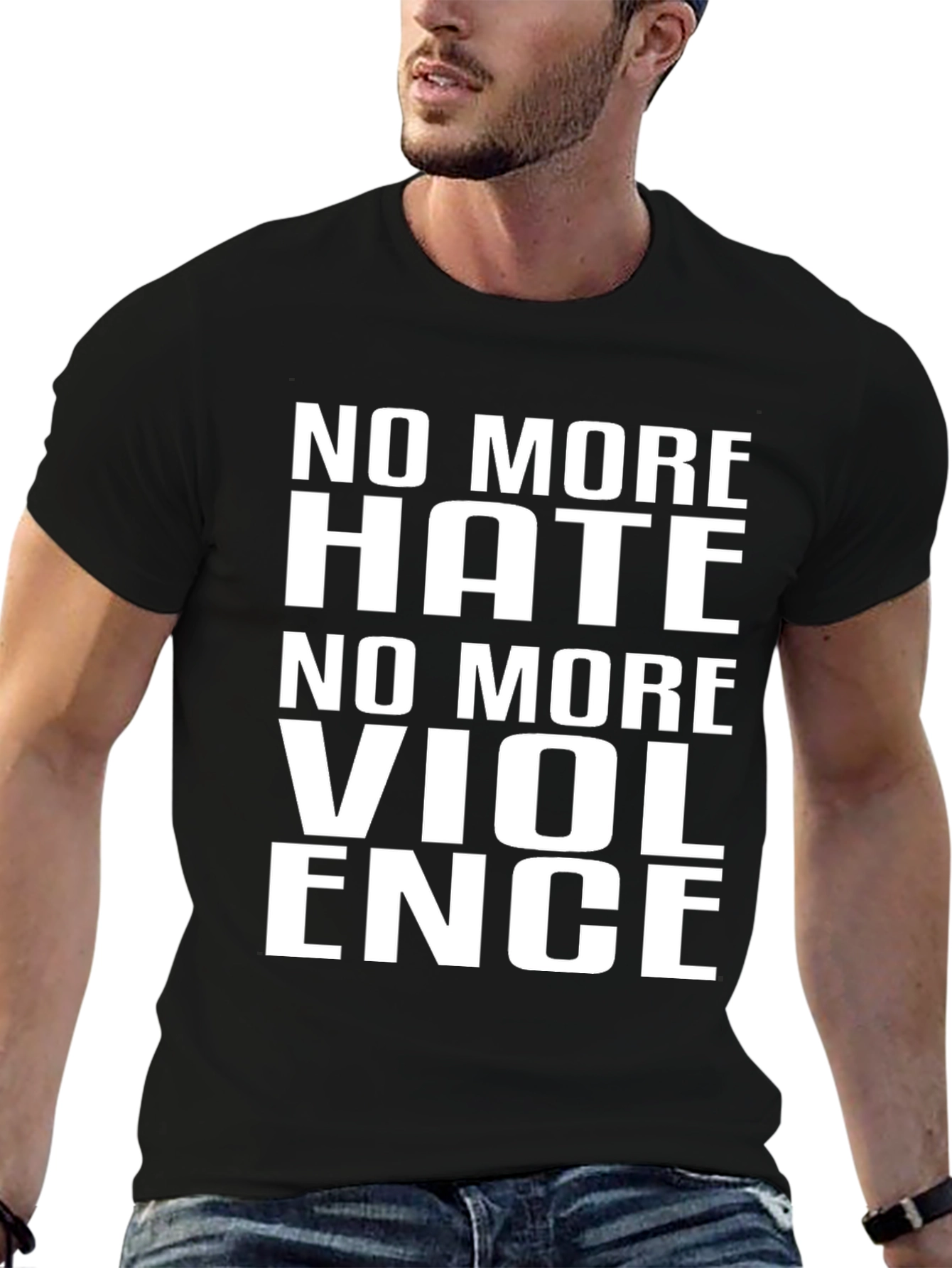 No More Hate No More Violence T-Shirt