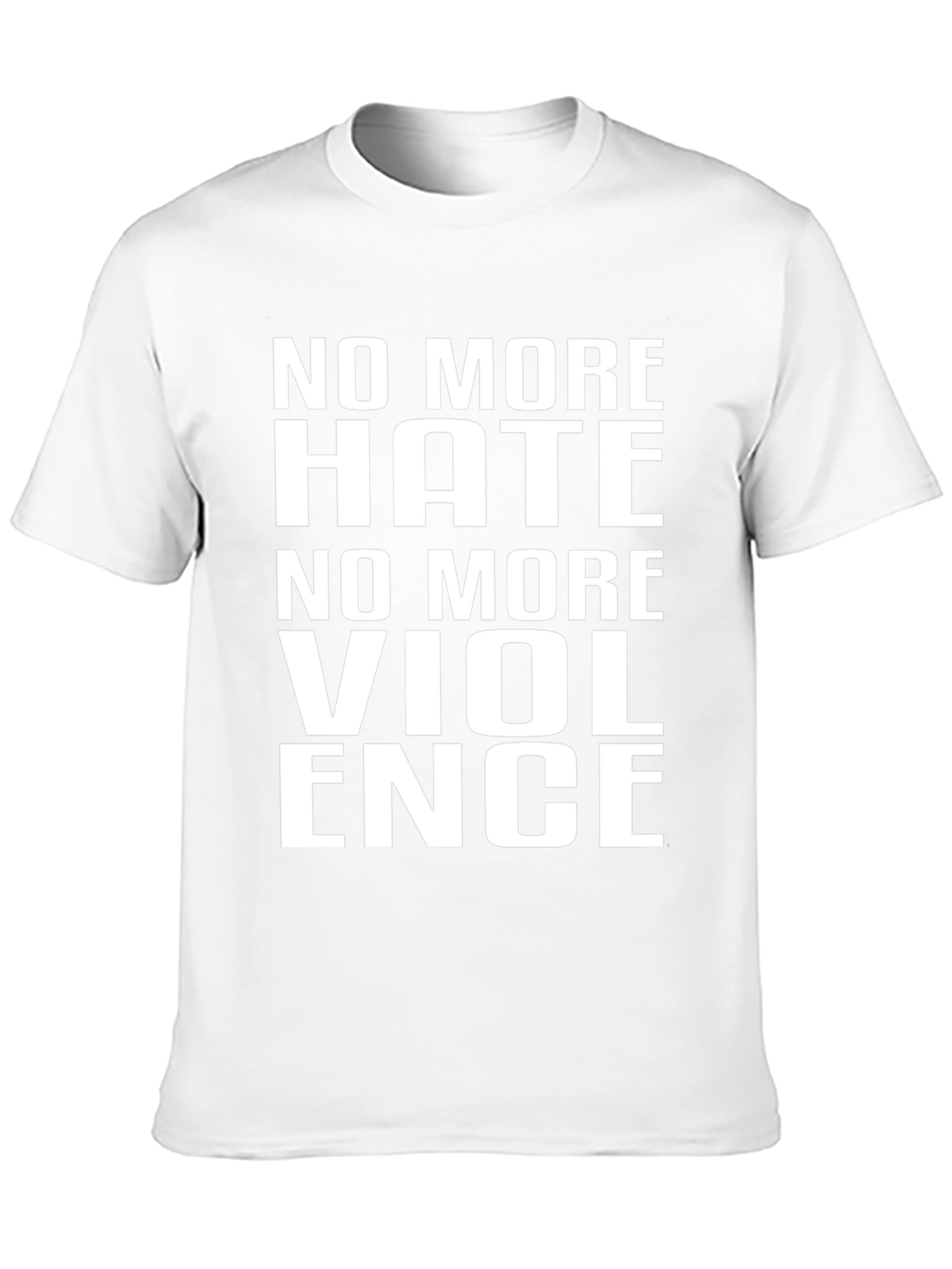 No More Hate No More Violence T-Shirt