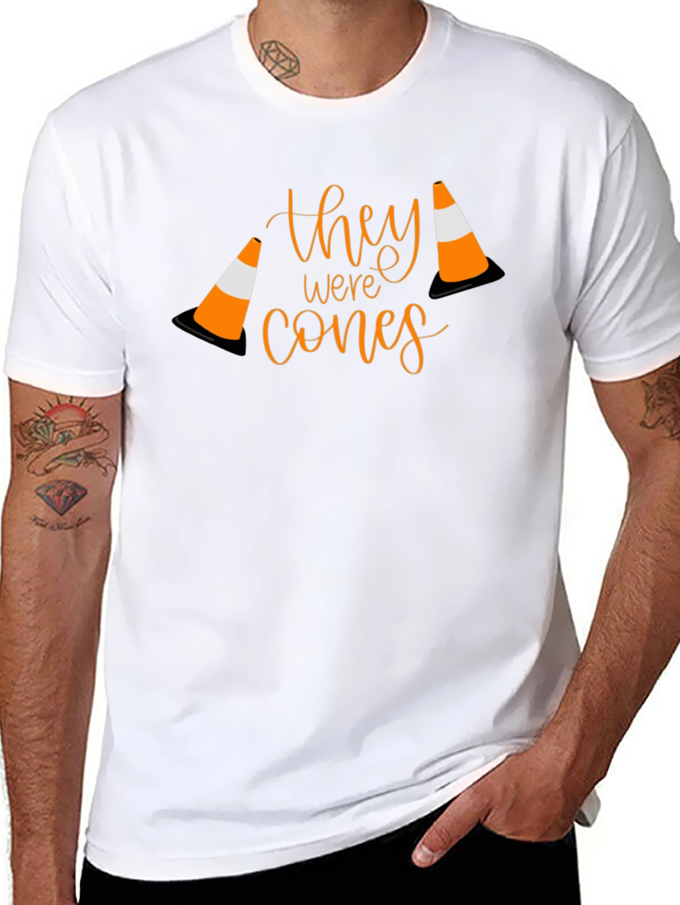 They Were Cones T-Shirt - Funny Humor Tee