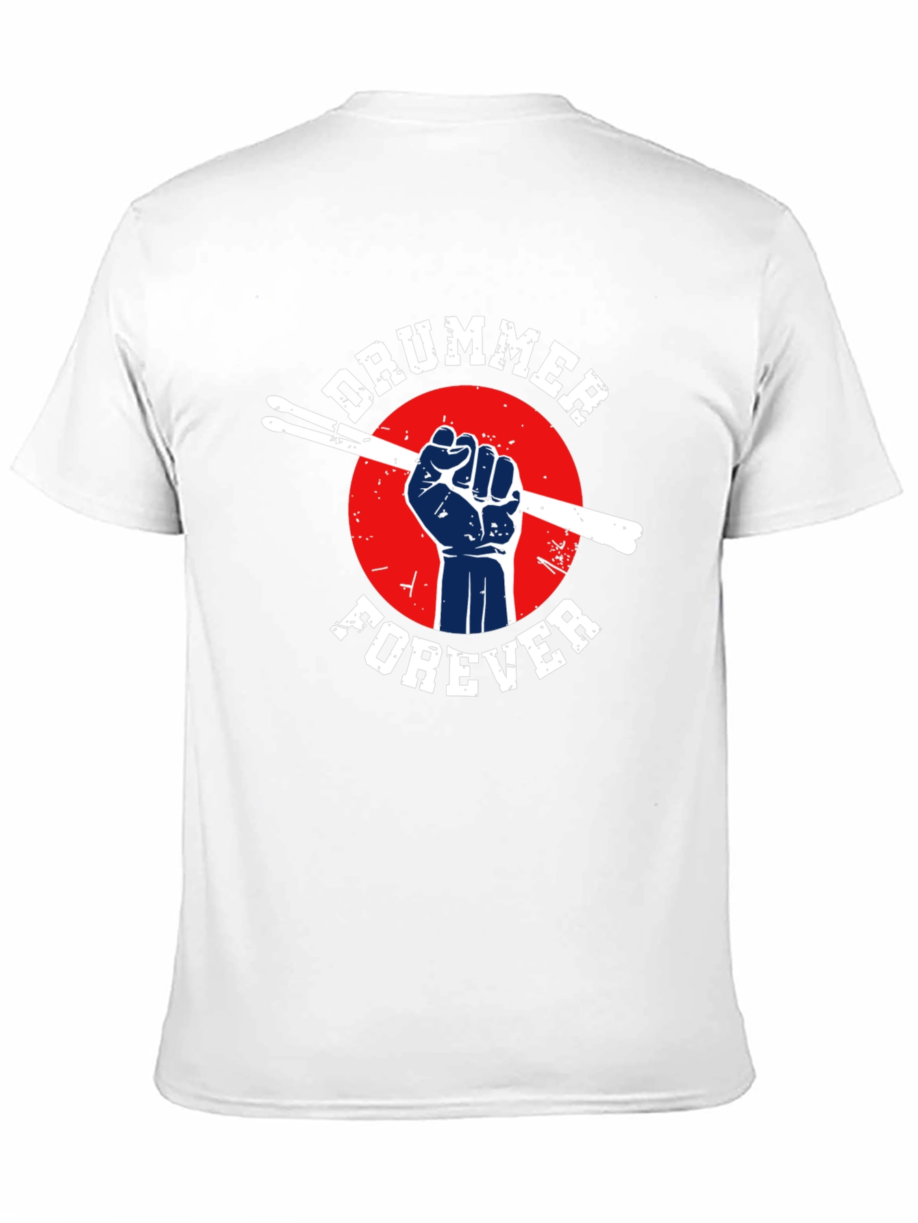 Drummer Forever T-Shirt - Music Lover Tee