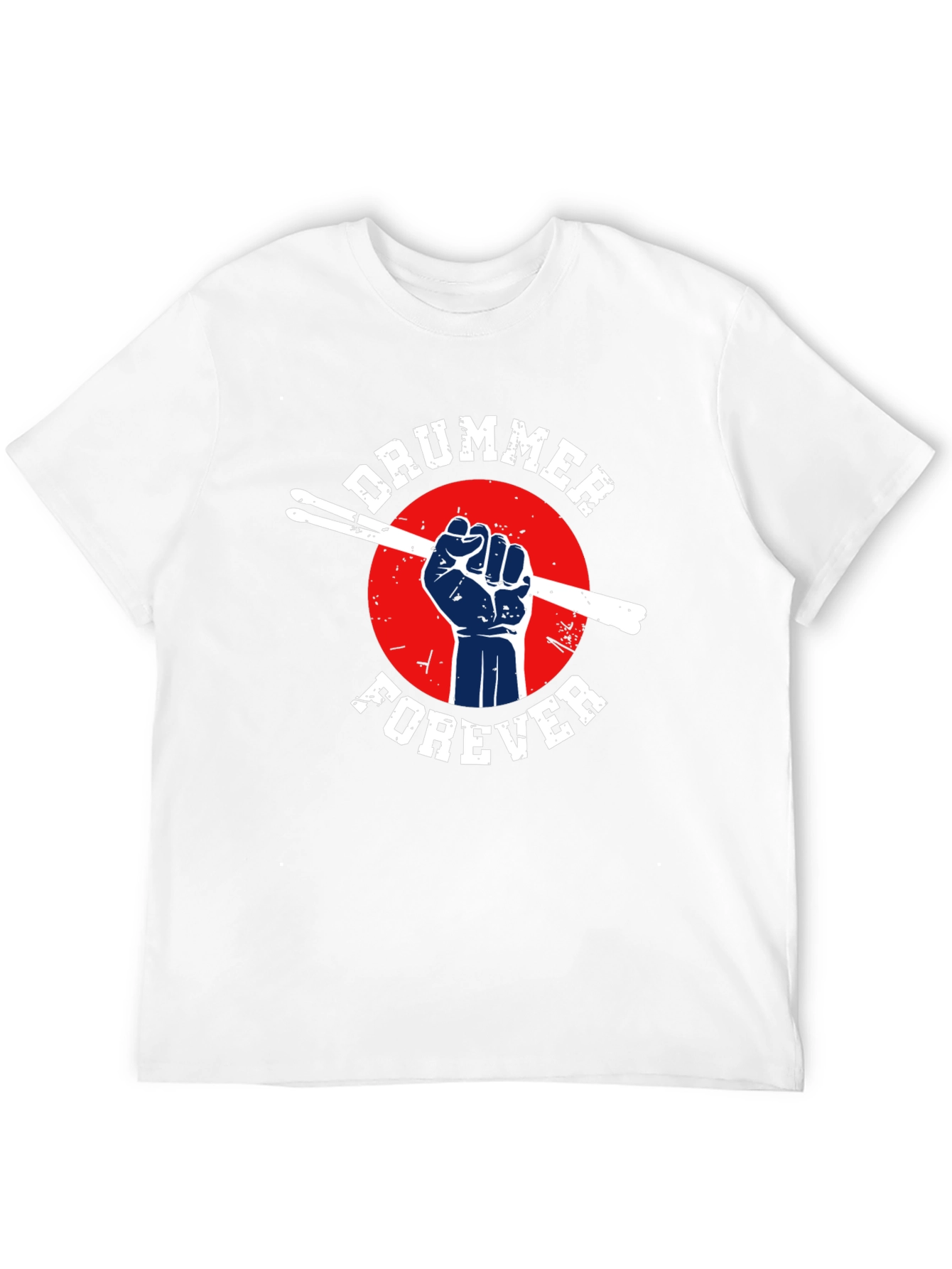 Drummer Forever T-Shirt - Music Lover Tee