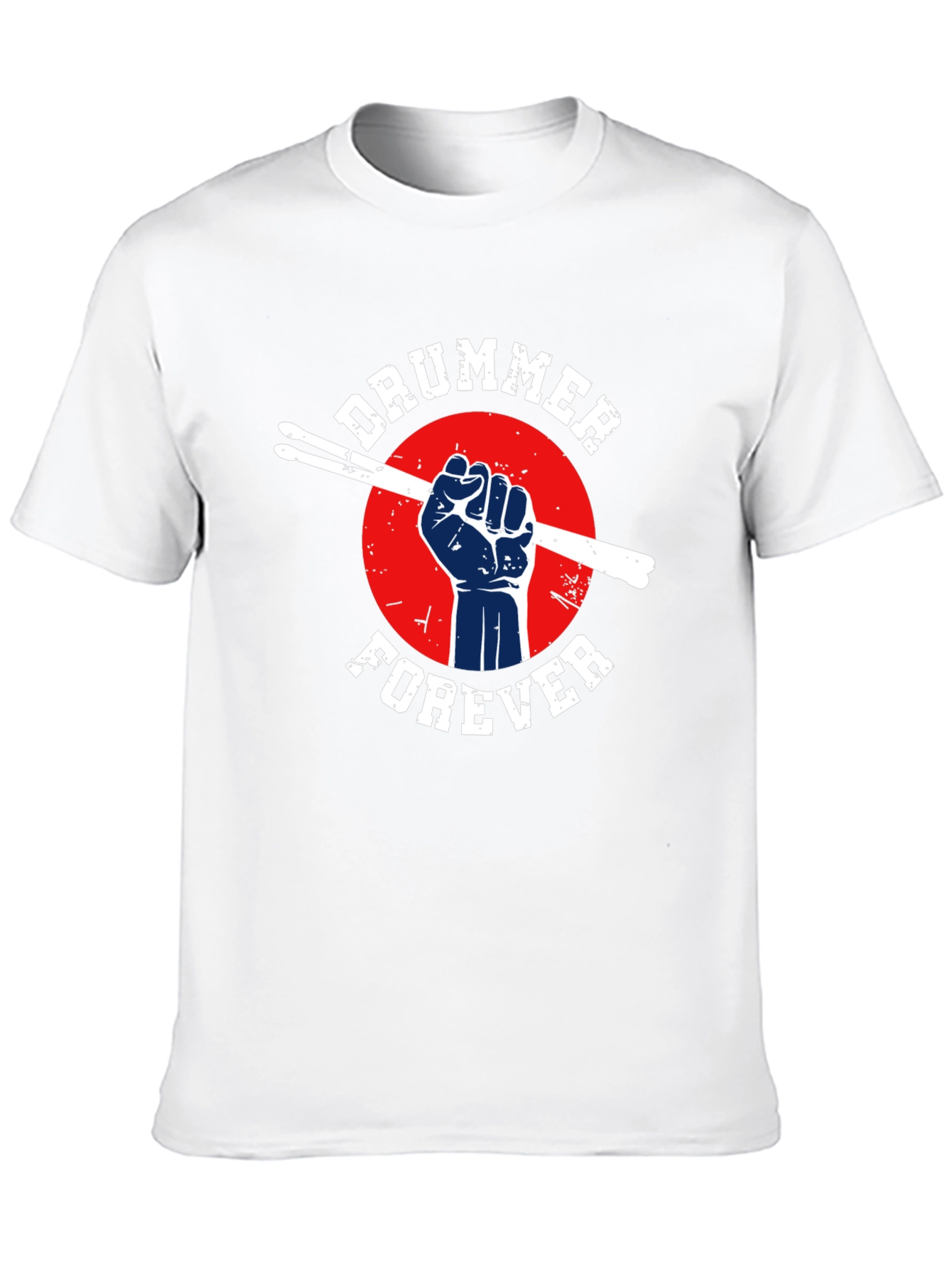 Drummer Forever T-Shirt - Music Lover Tee