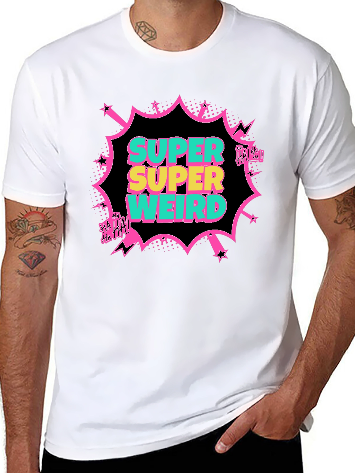 Super Weird T-Shirt - Bold Graphic Tee
