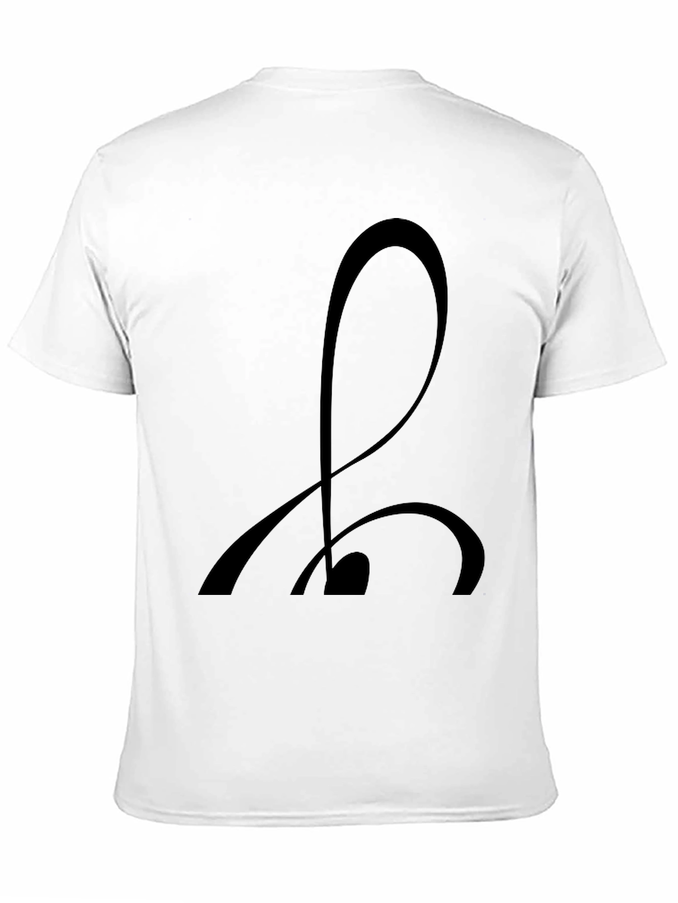 Abstract Design Black T-Shirt