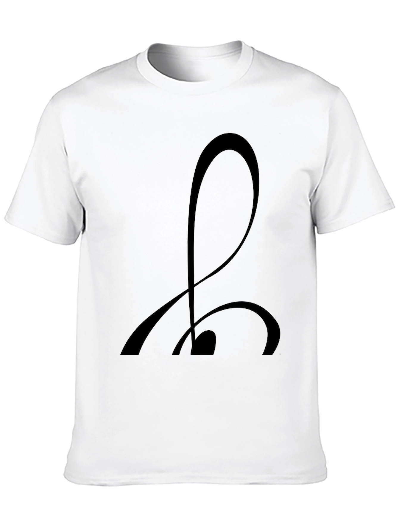 Abstract Design Black T-Shirt
