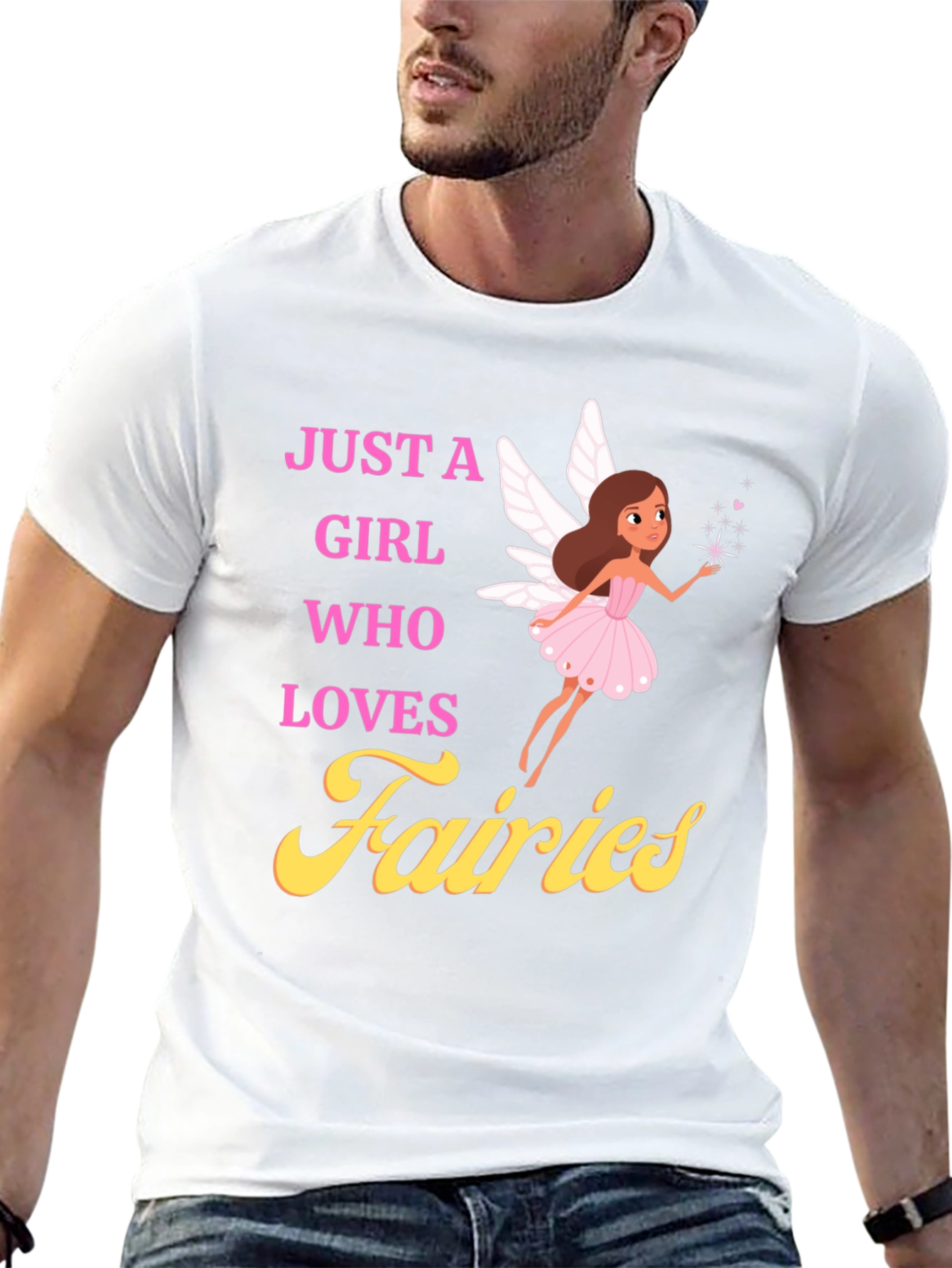 Just A Girl Who Loves Fairies T-Shirt