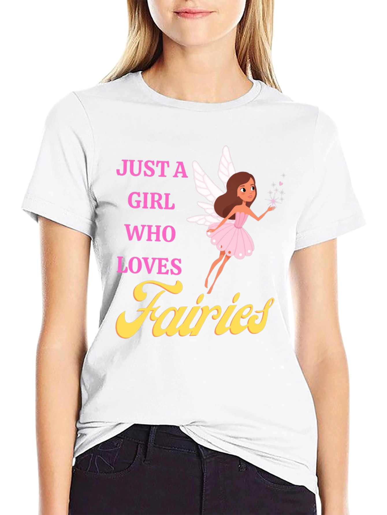 Just A Girl Who Loves Fairies T-Shirt