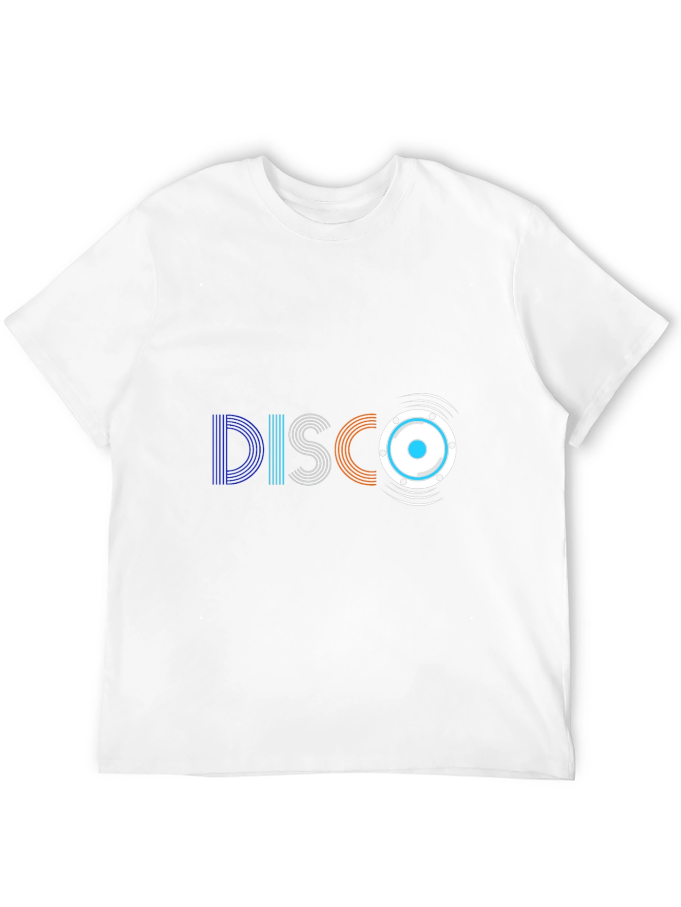 Disco Graphic T-Shirt - Retro Style Black Tee