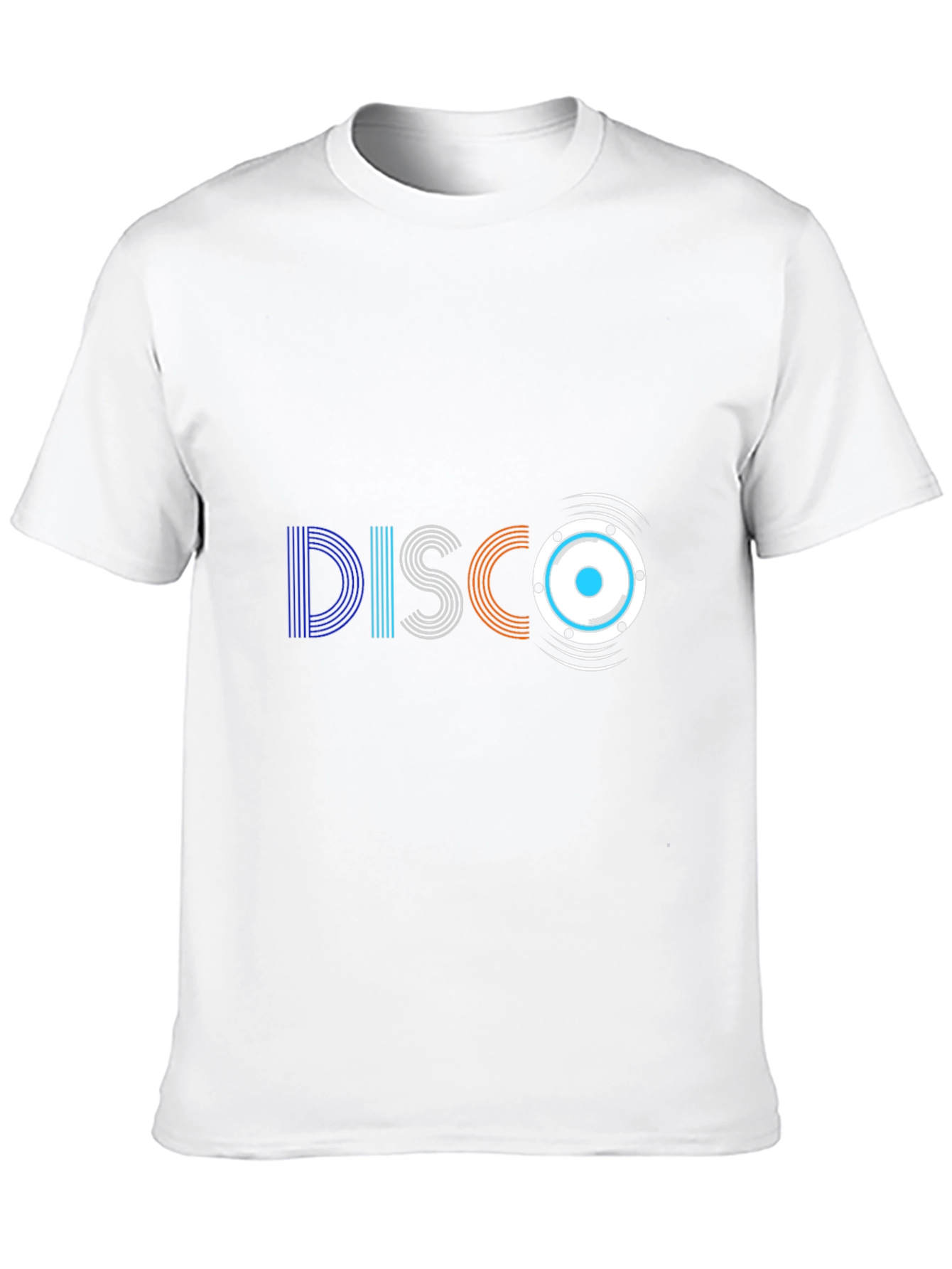 Disco Graphic T-Shirt - Retro Style Black Tee