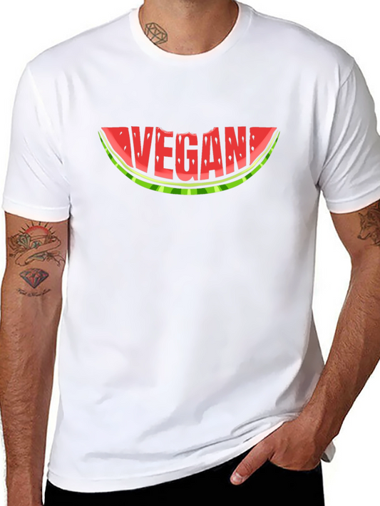 Vegan Watermelon Graphic T-Shirt