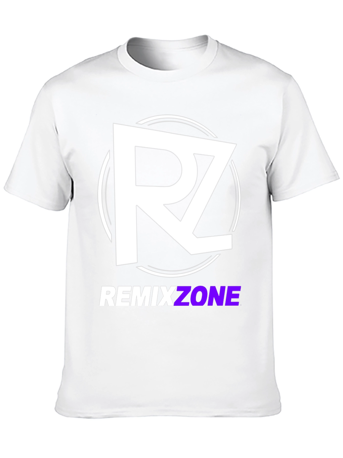 Remixzone Black T-Shirt with Logo