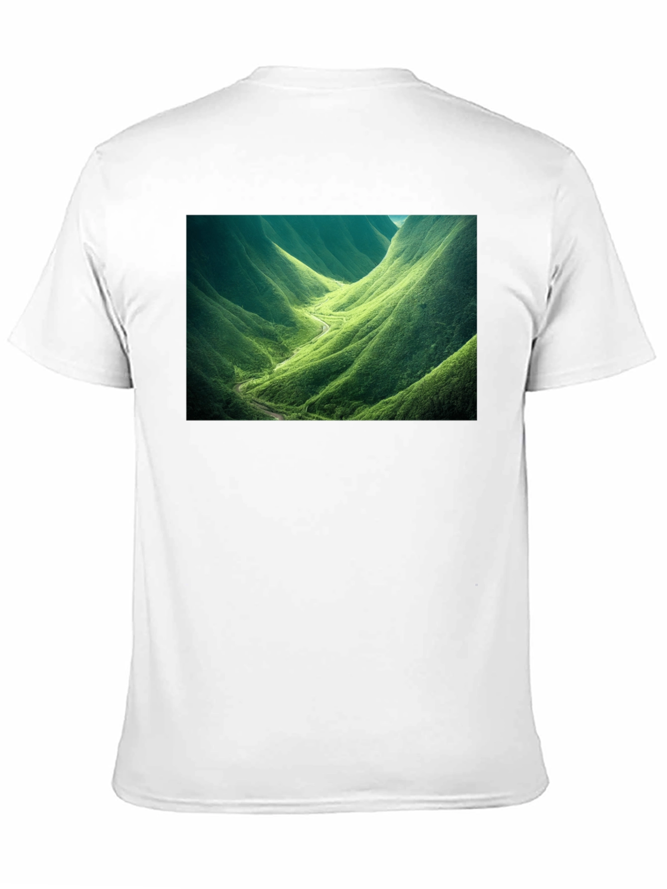 Nature Valley Graphic Tee - Black Cotton Comfort