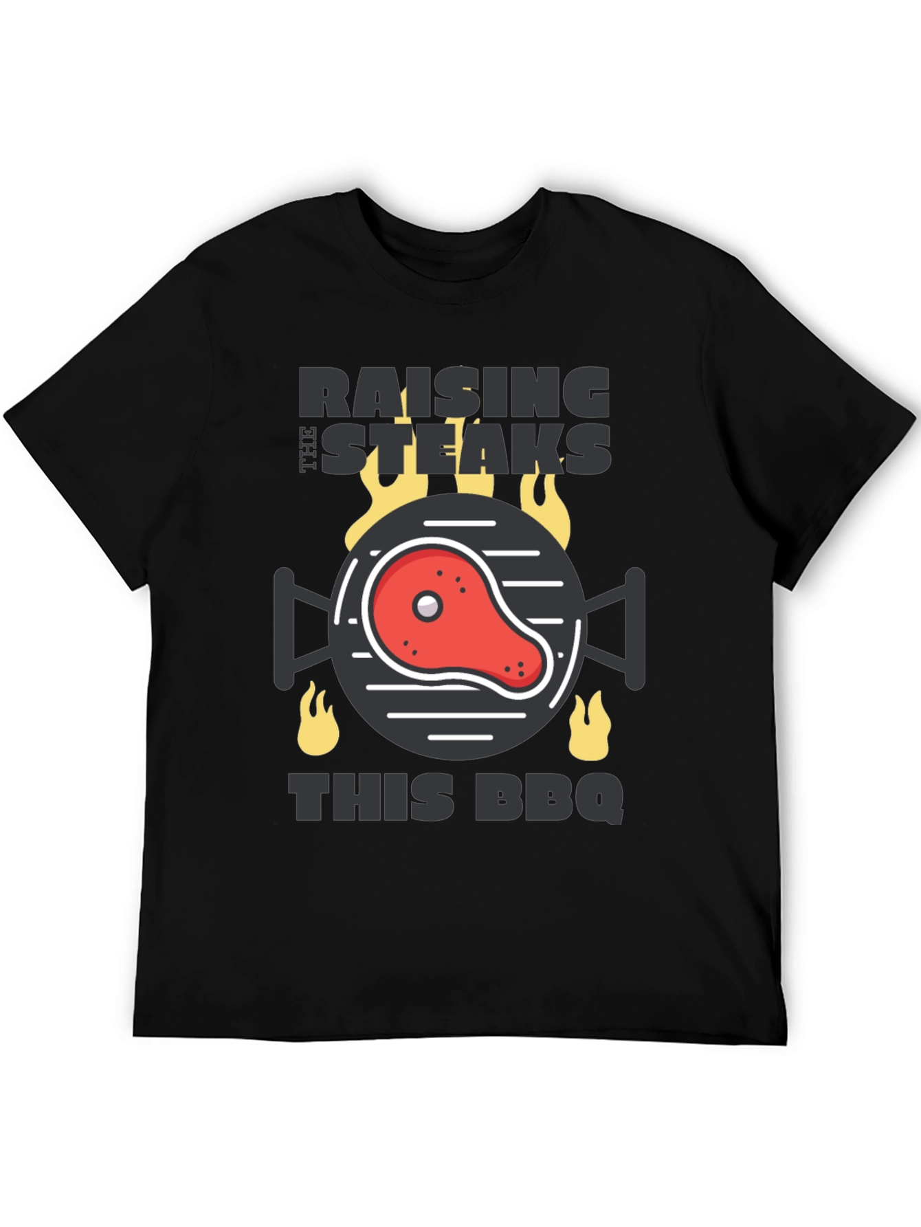 Raising The Steaks BBQ Graphic Tee