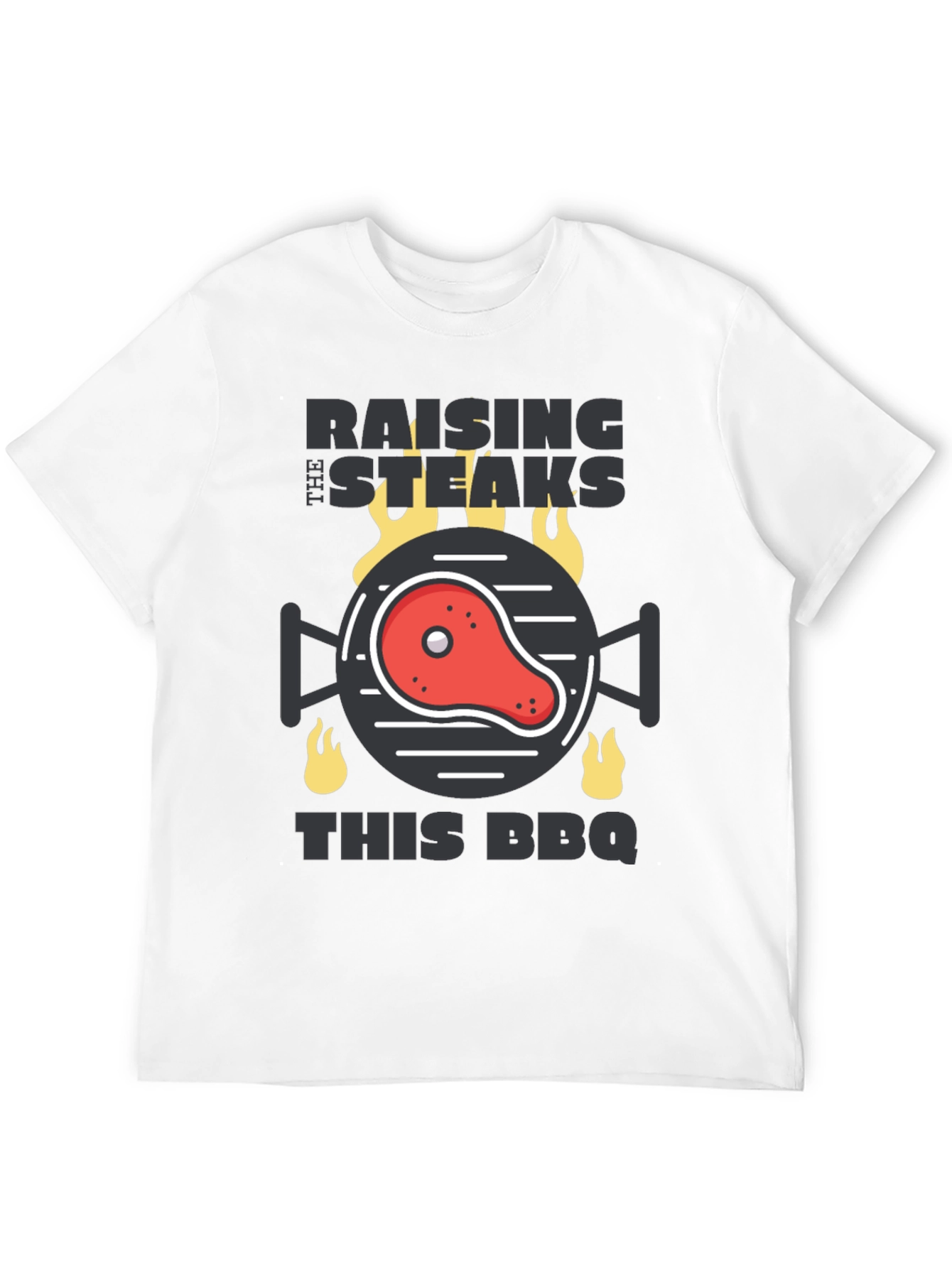 Raising The Steaks BBQ Graphic Tee